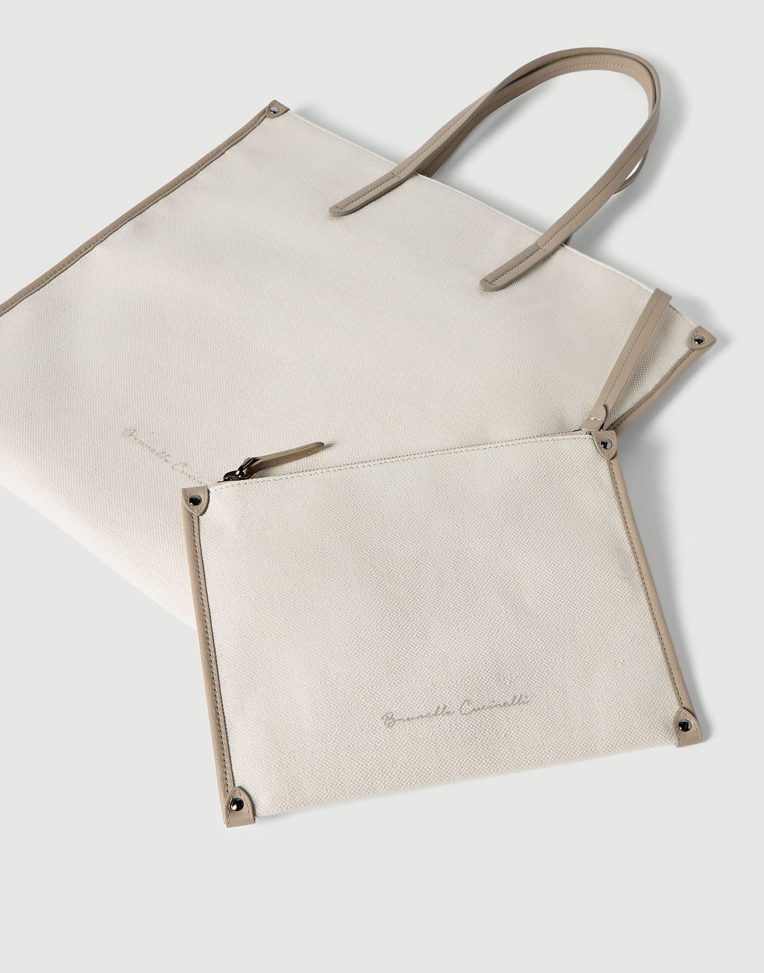 Mediterranea bag Sand Lifestyle - Brunello Cucinelli