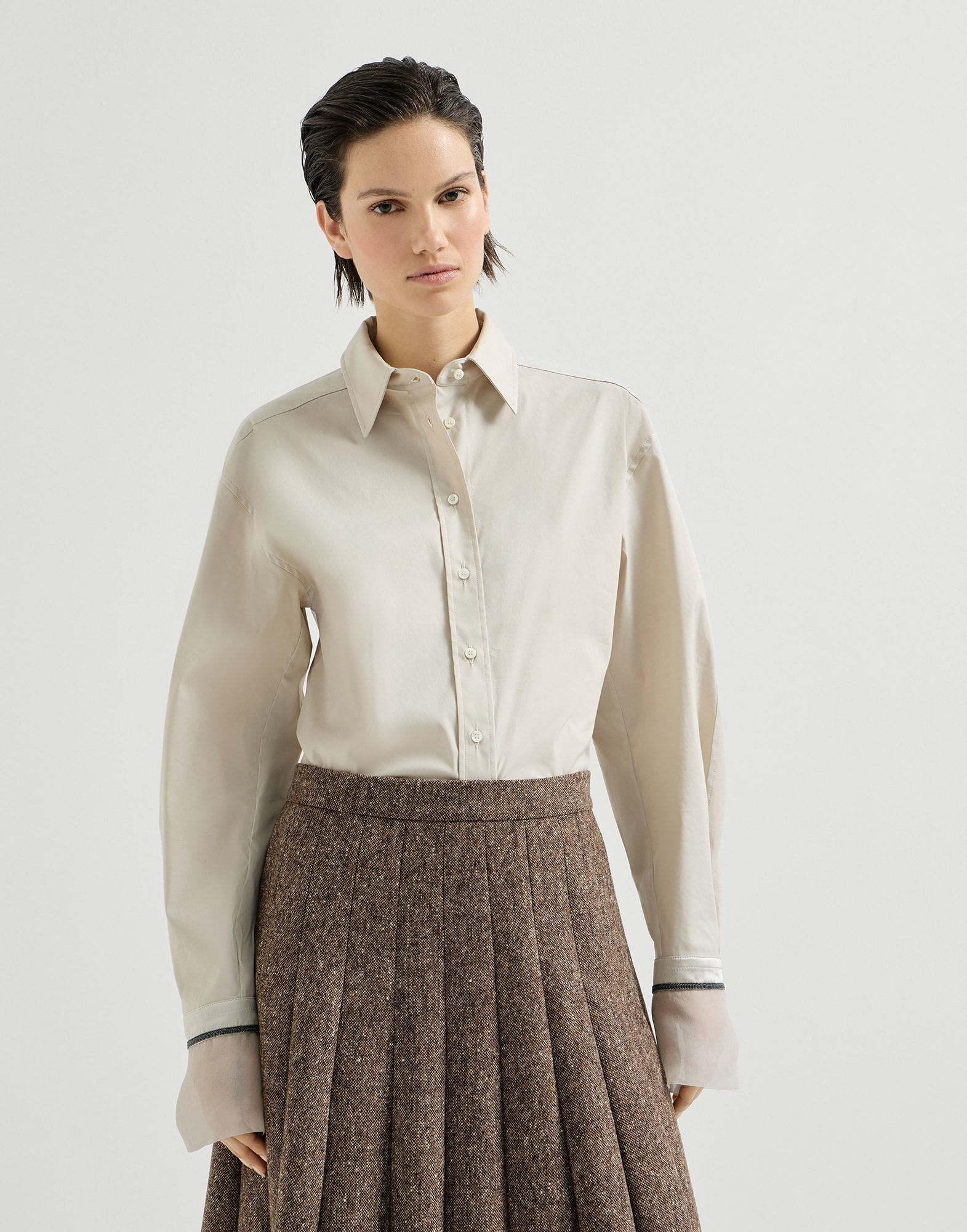 Cotton Shirt - Front view - View Full Screen