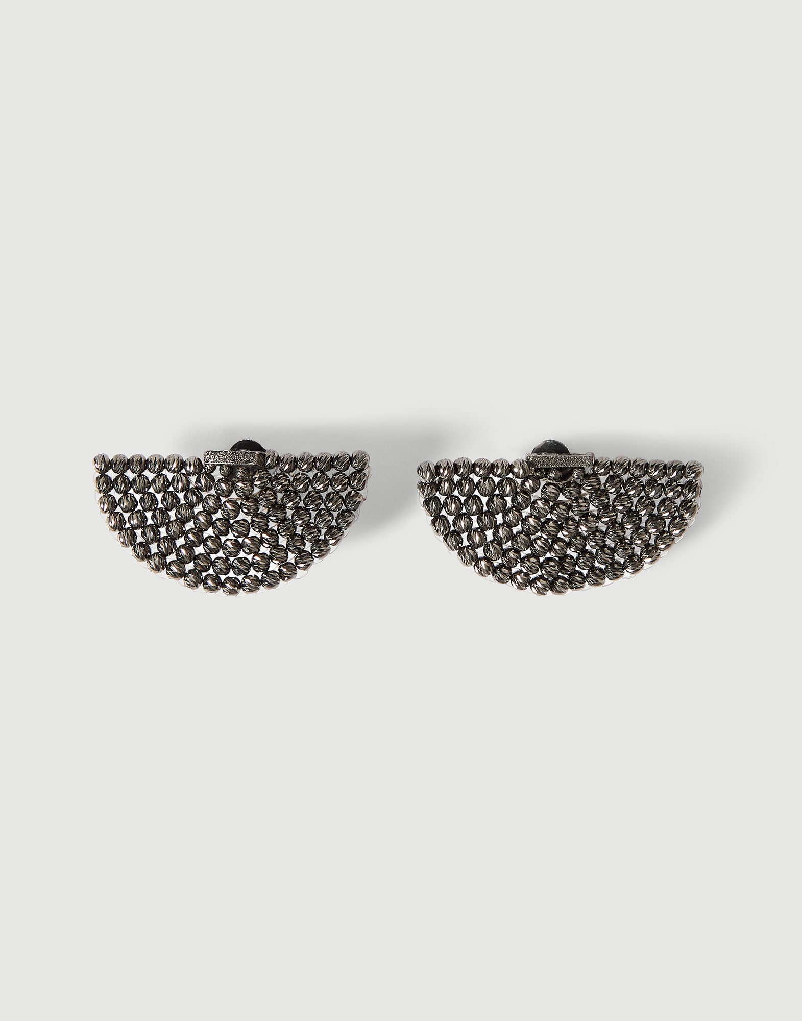 Sterling Silver earrings Black Woman - Brunello Cucinelli