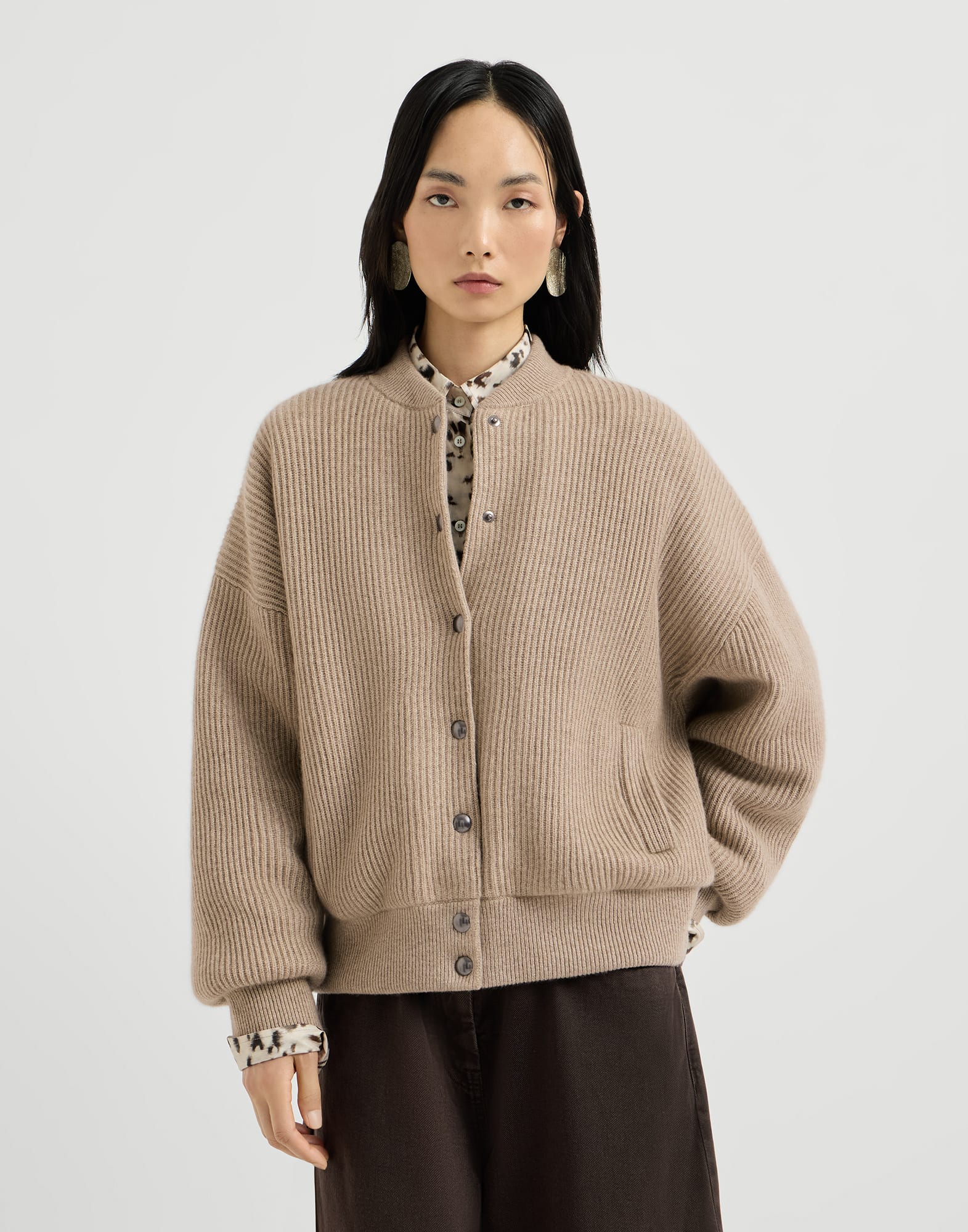 Knit Outerwear - Front view - View Full Screen