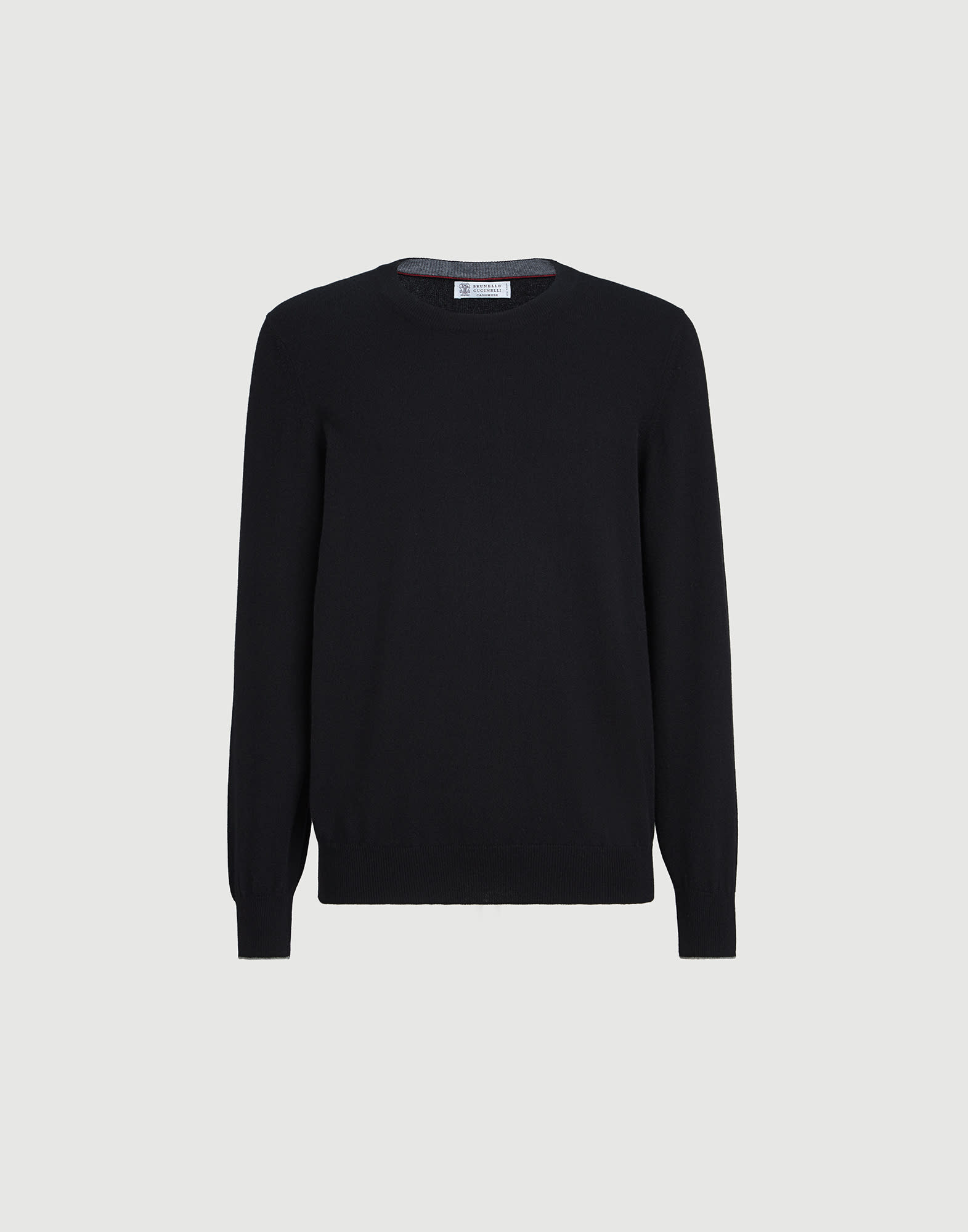メンズ 向け ネイビーブルー カシミヤセーター | Brunello Cucinelli