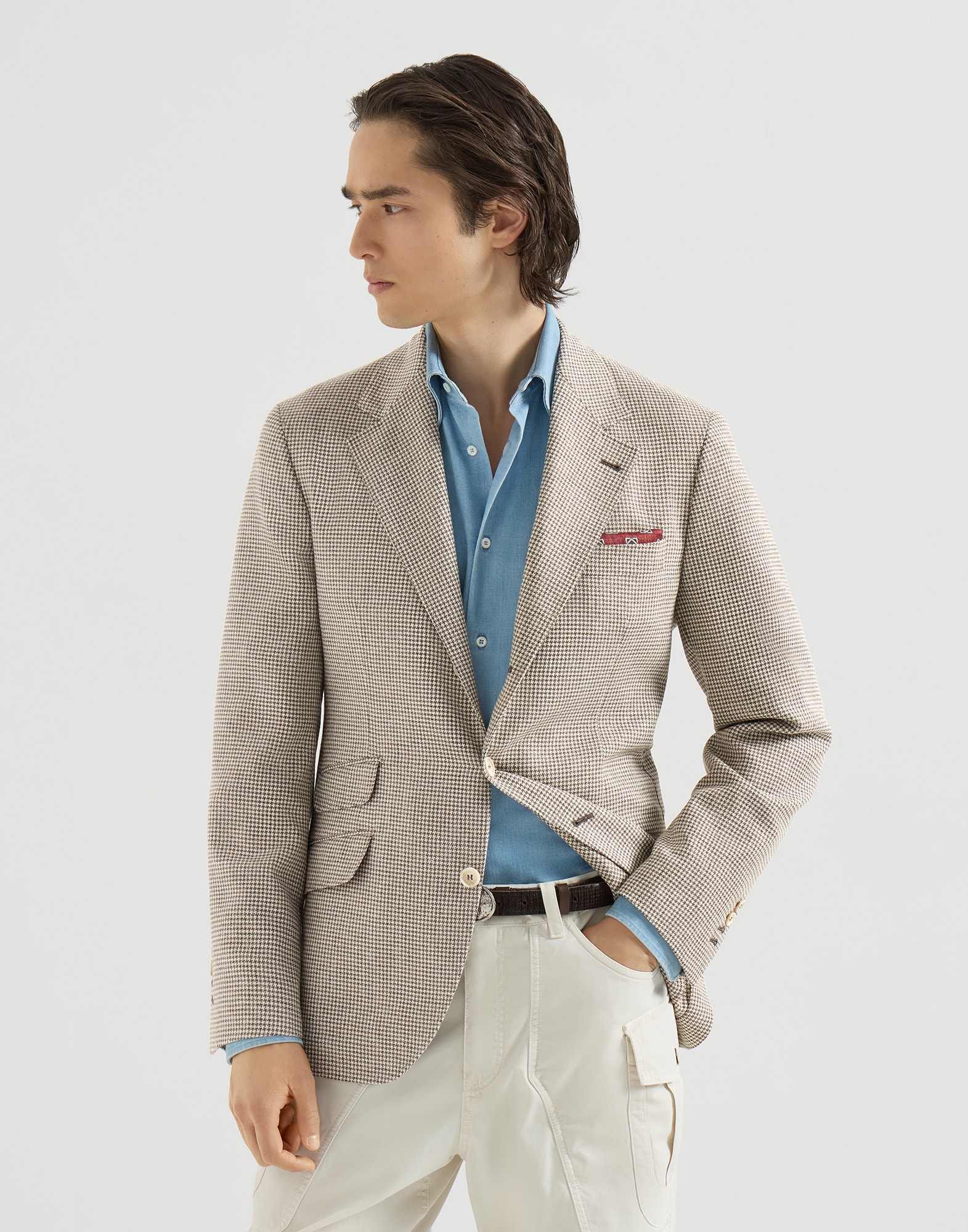 Single Breasted Blazer - Front view - View Full Screen