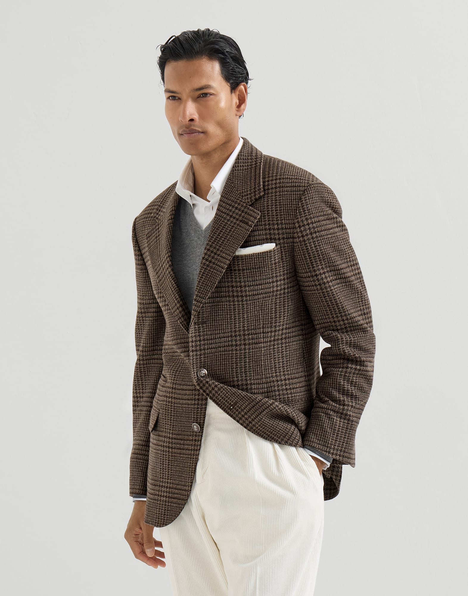 Single Breasted Blazer - Front view - View Full Screen