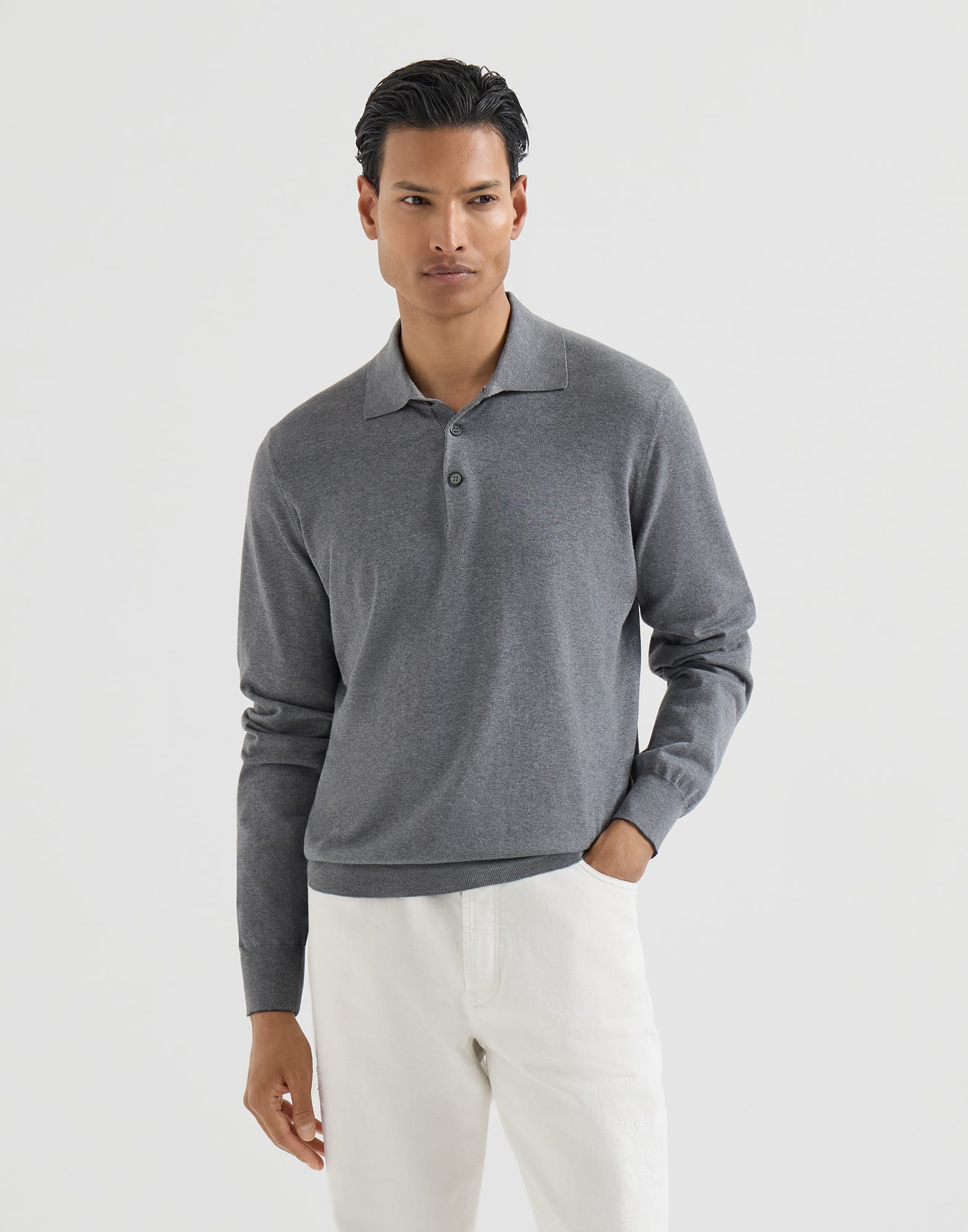 Maglia Gusto Polo - Vista frontale - Visualizza a schermo intero