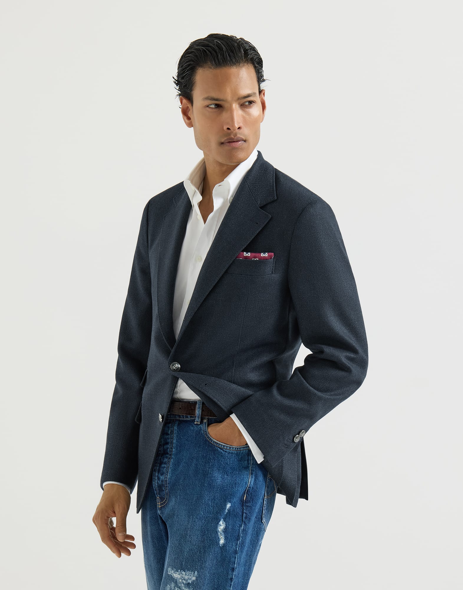 Single Breasted Blazer - Front view - View Full Screen
