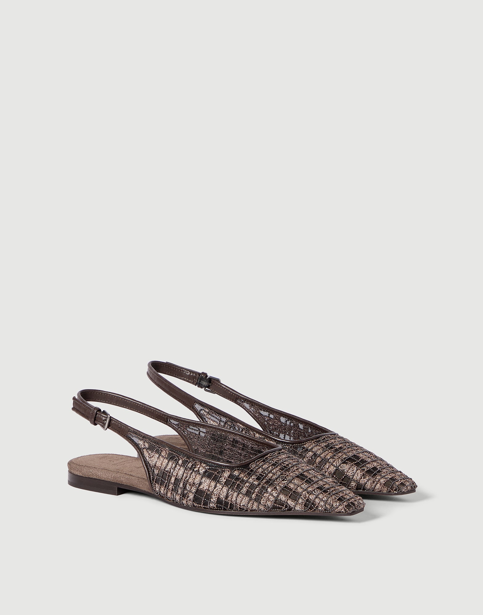 Slingback flats - Front view - View Full Screen