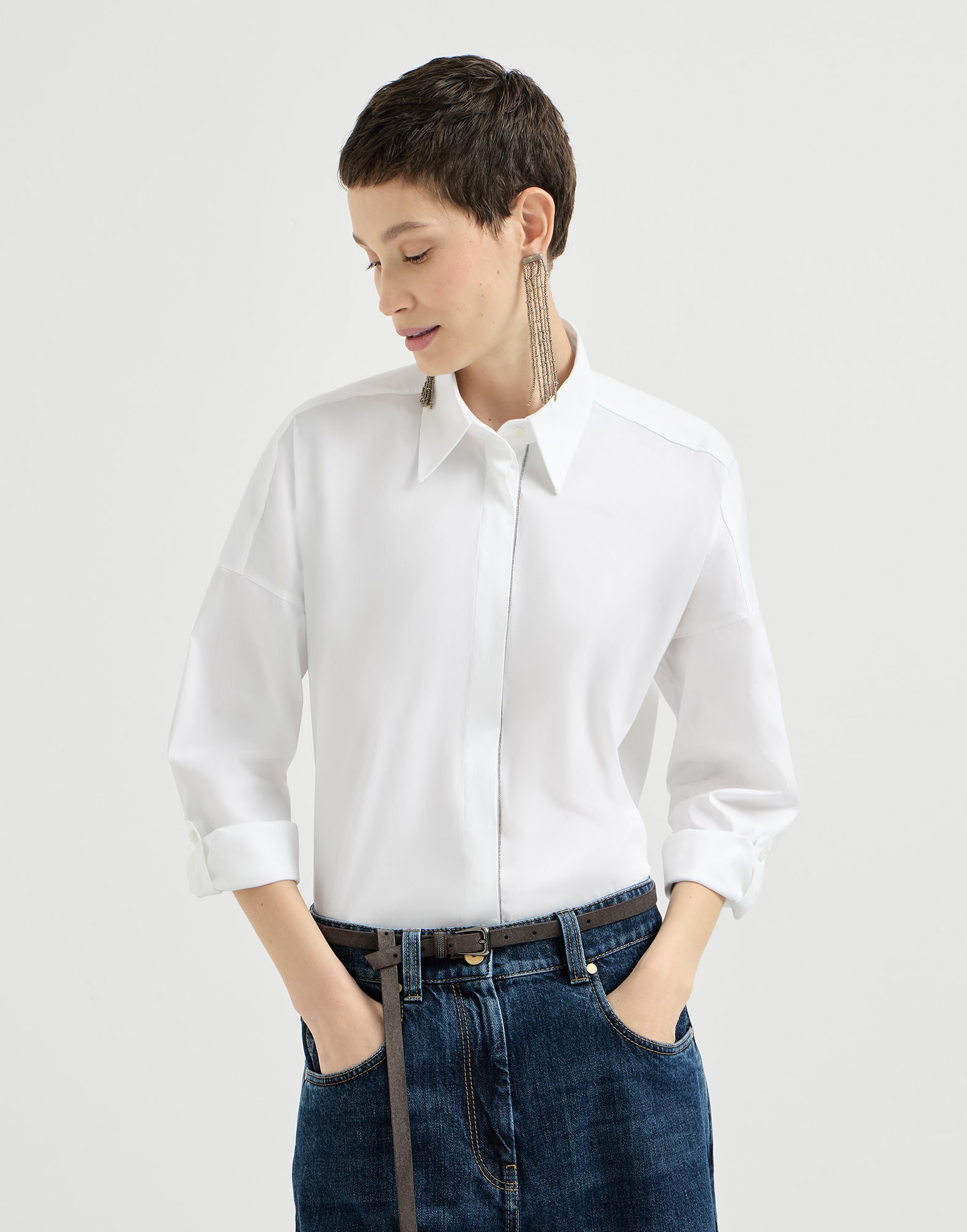 Cotton Shirt - Front view - View Full Screen