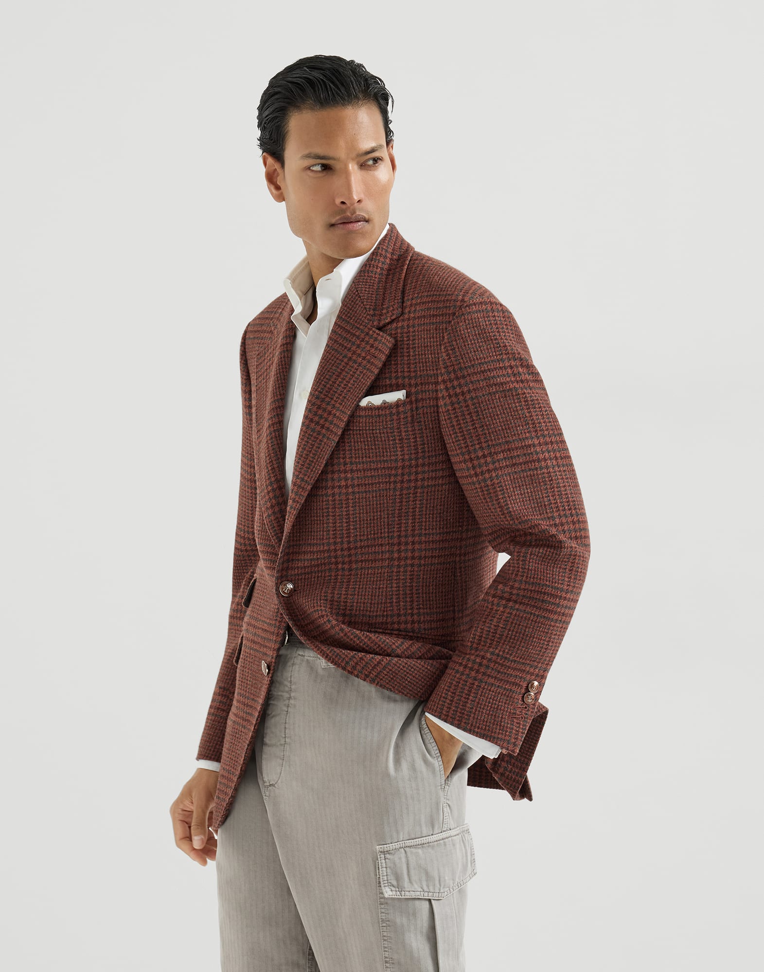 Single Breasted Blazer - Front view - View Full Screen