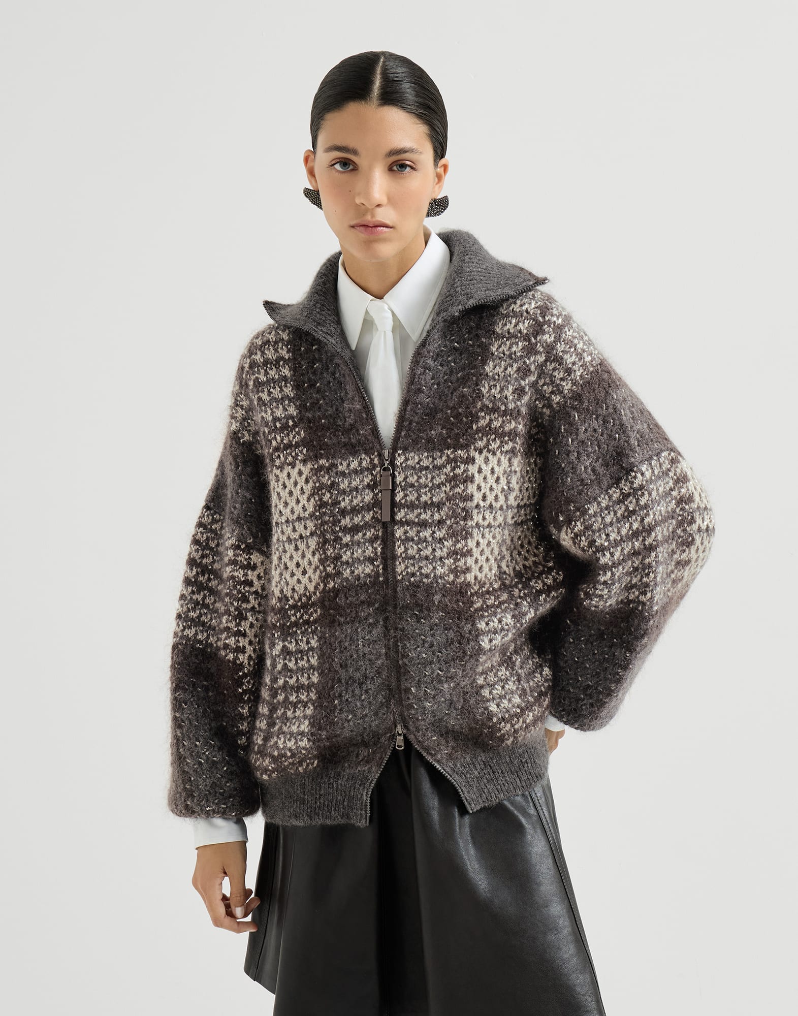 Knit Outerwear - Front view - View Full Screen