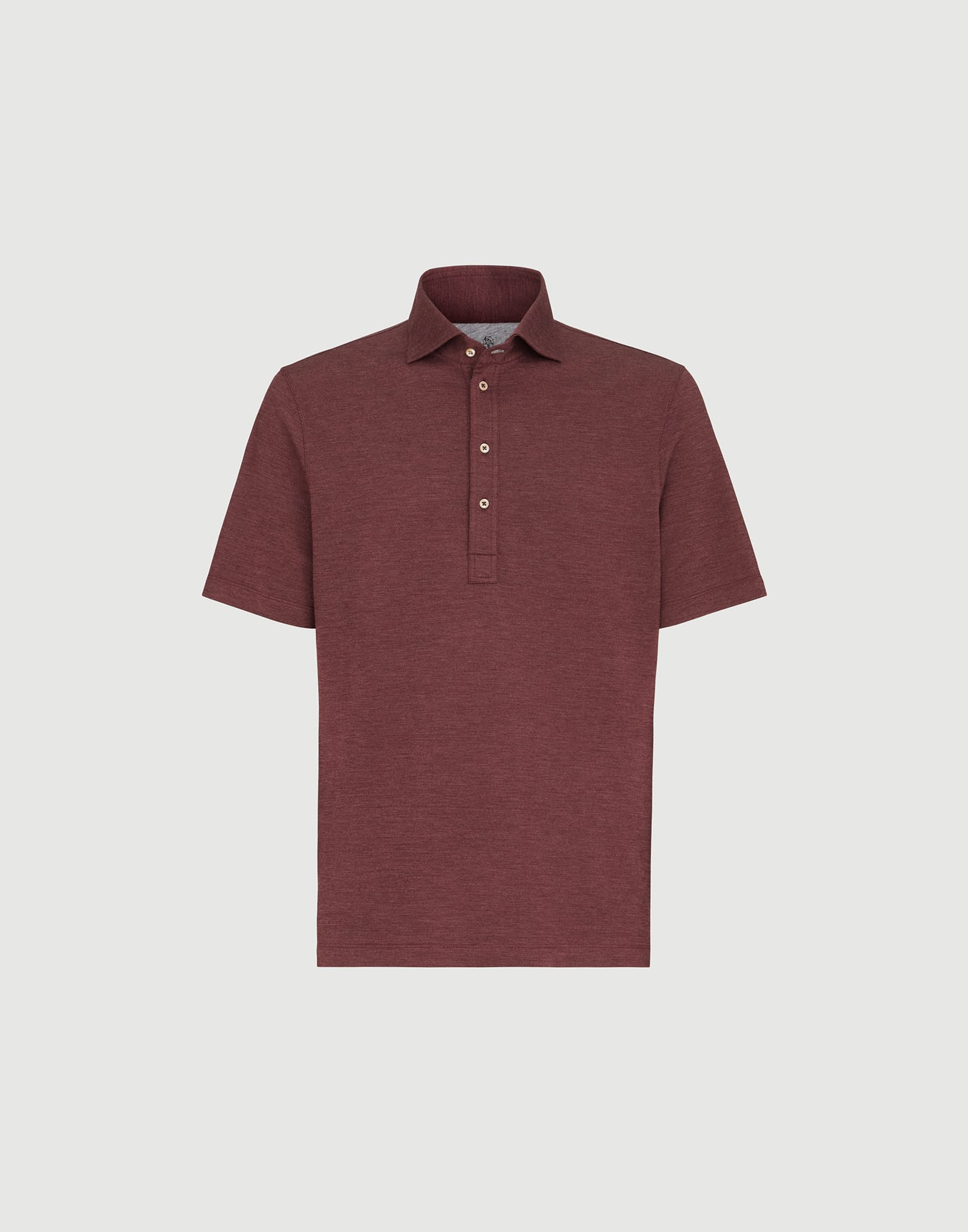 メンズ 向け ミリタリー ピケ ポロシャツ | Brunello Cucinelli