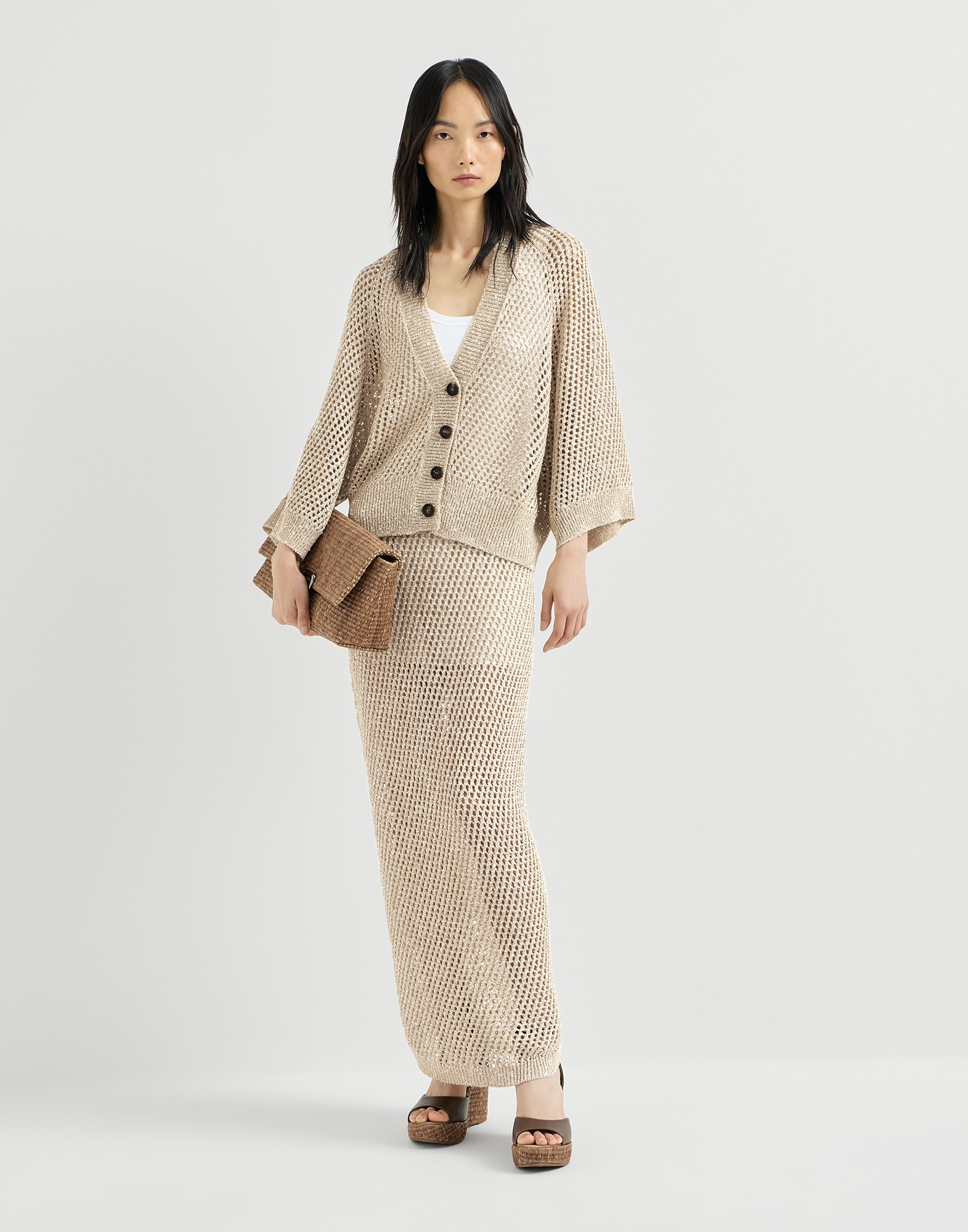 Entdecken Sie Look 262WOUTFITTWINWEAR2 - Brunello Cucinelli