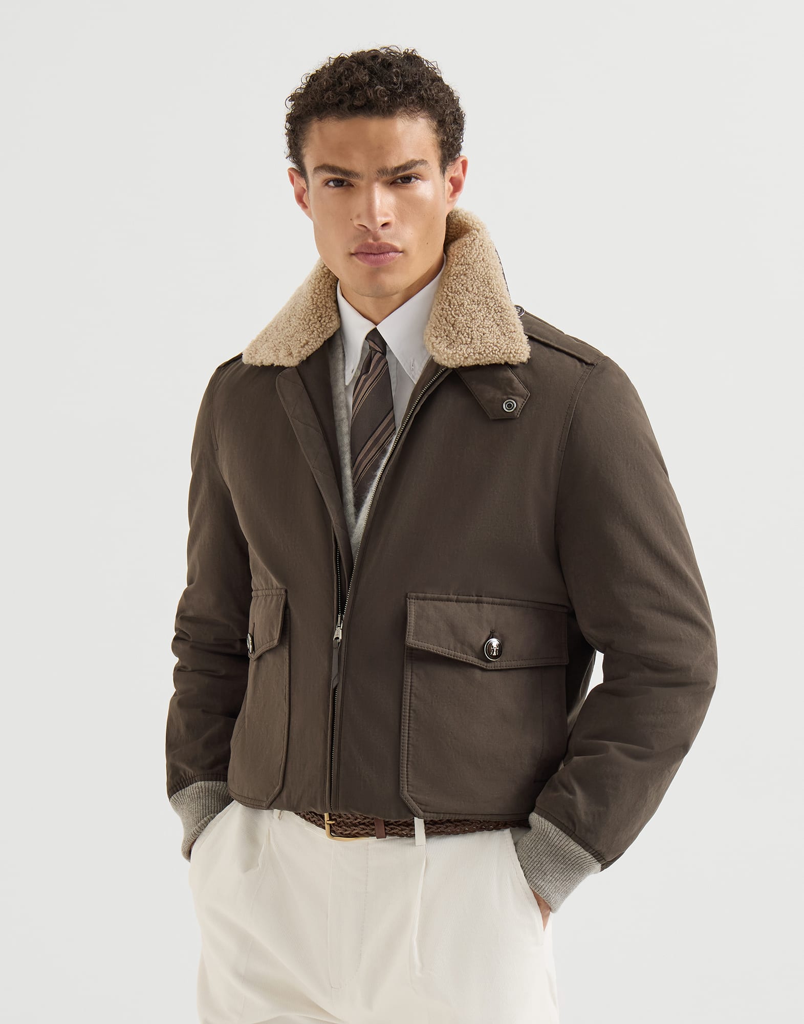 Bomber Jacket - Front view - View Full Screen