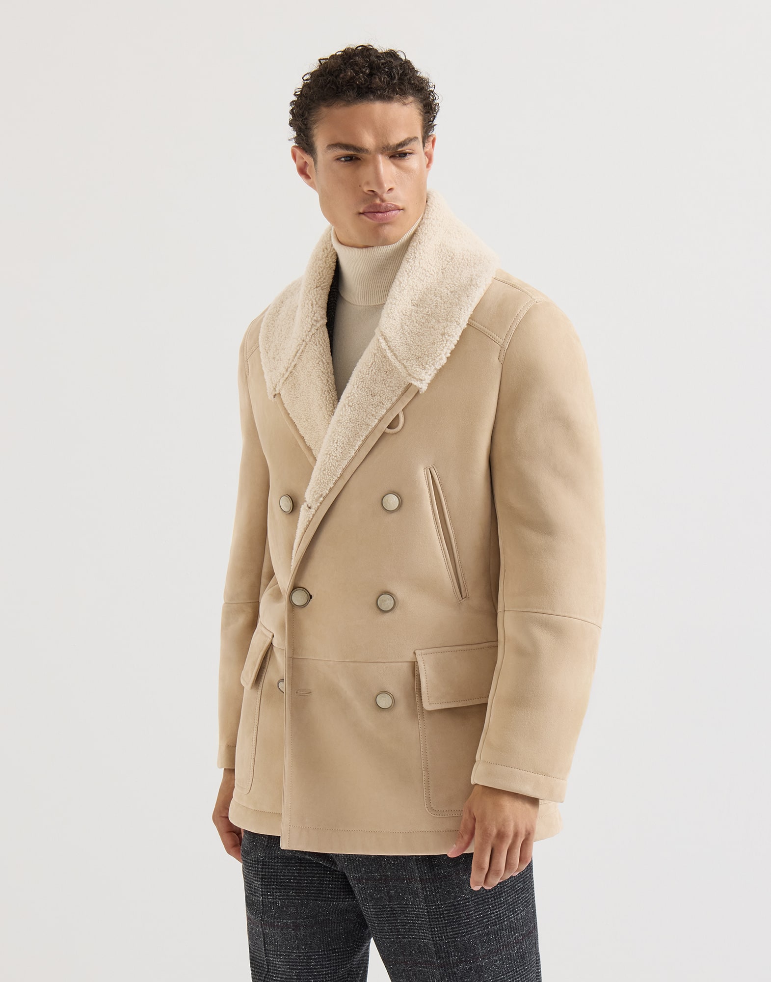 Leather outerwear - Front view - View Full Screen