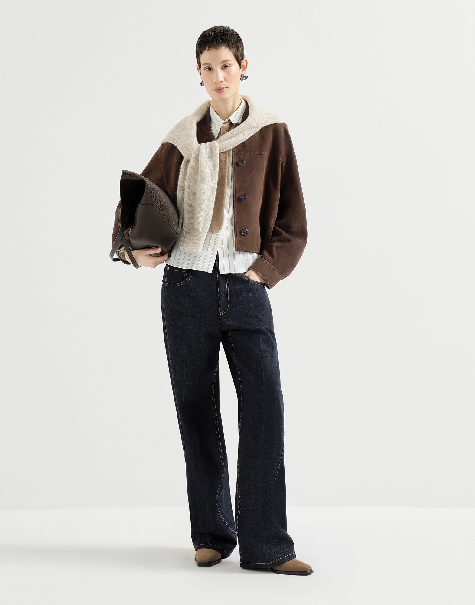 D&eacute;couvrez le Look 262WOUTFITEXTRA2C - Brunello Cucinelli