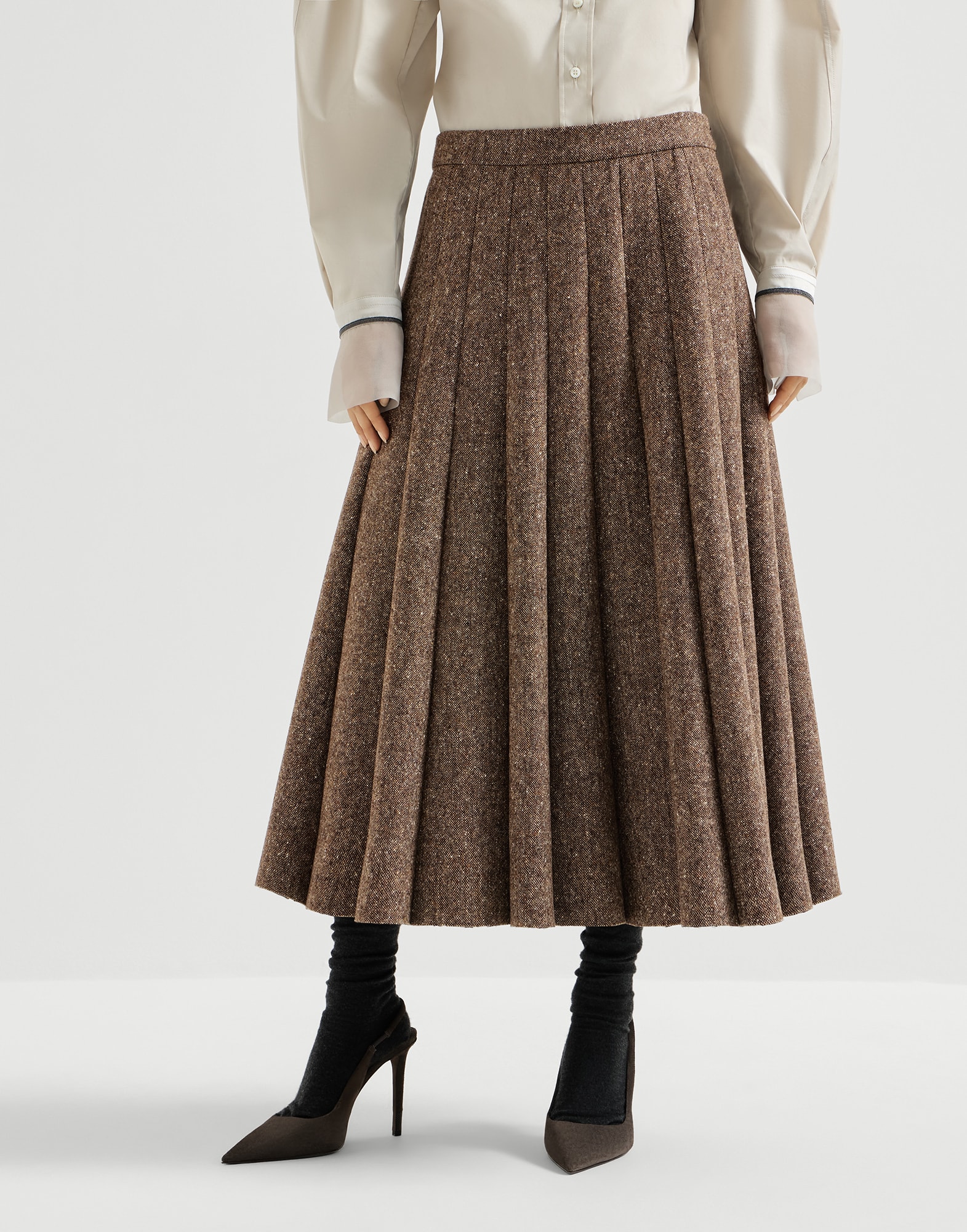 Midi Skirt - Front view - View Full Screen