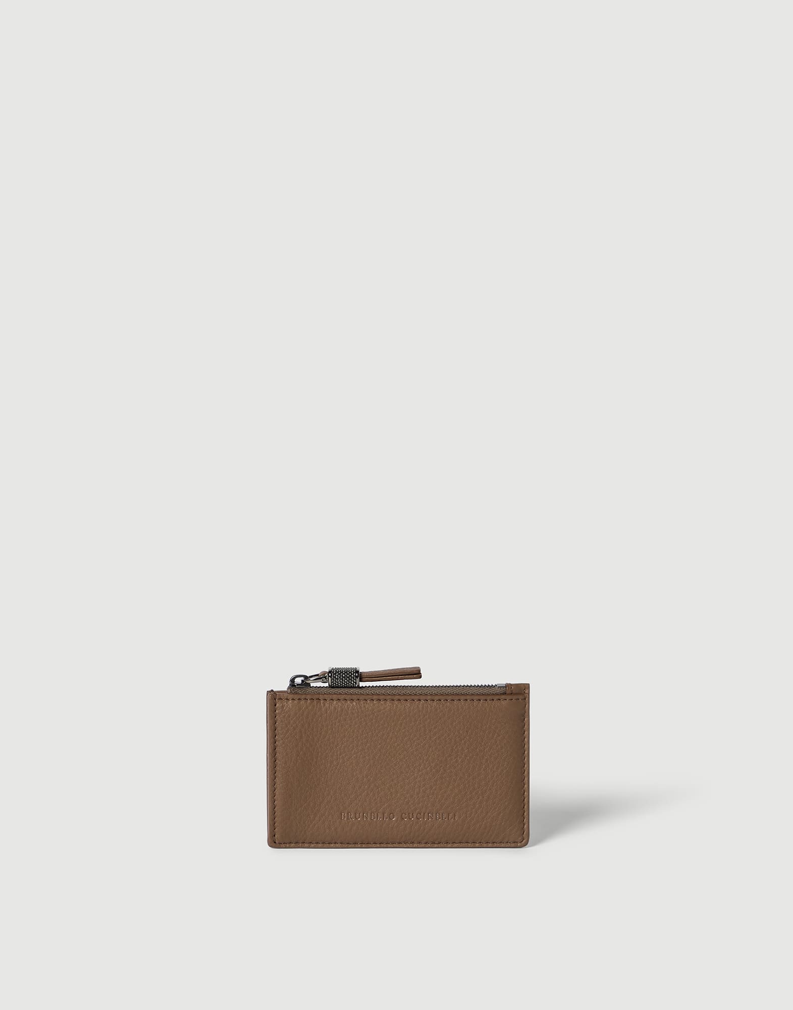 Card case for Woman in Ivory | Brunello Cucinelli