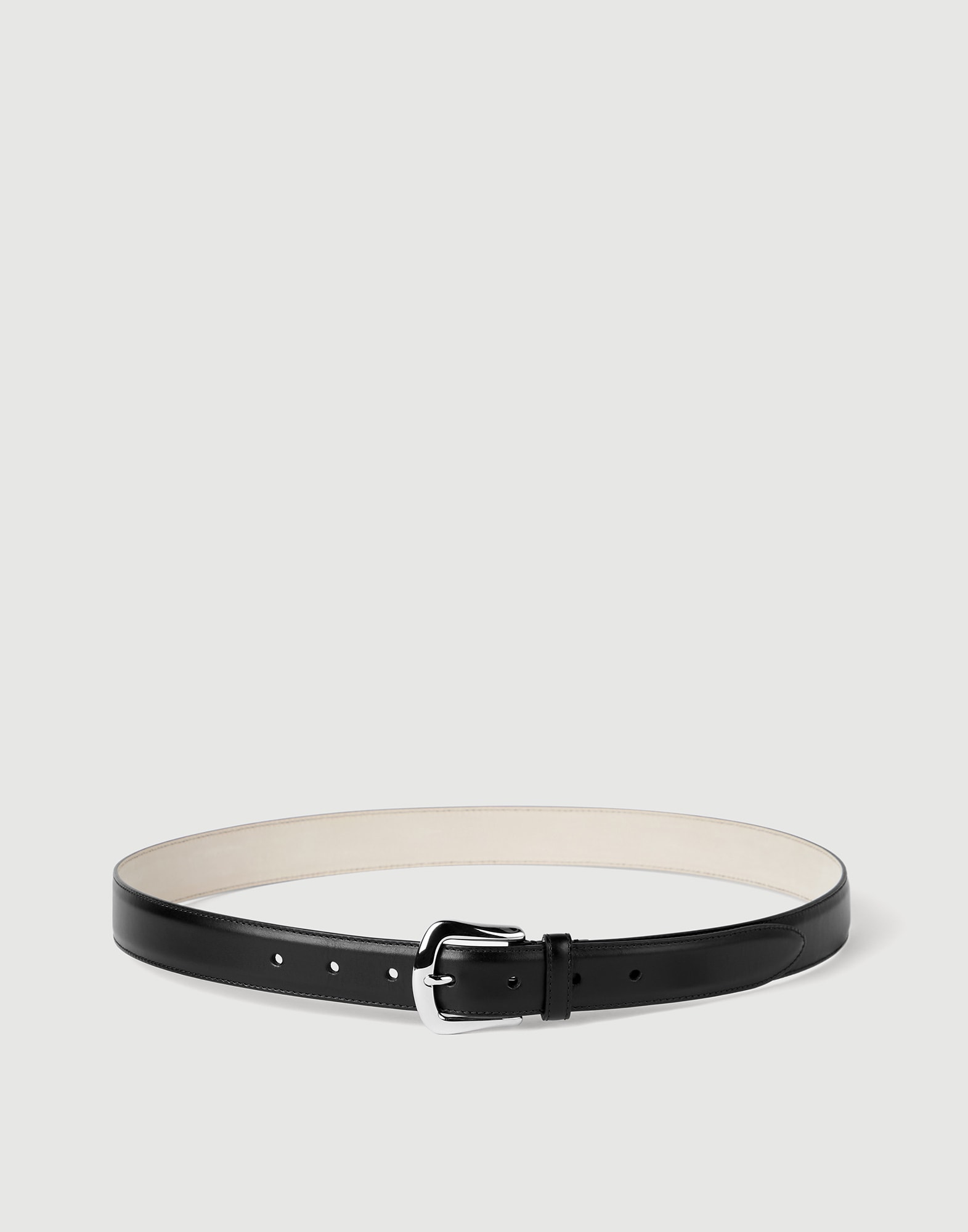 Calfskin belt Black Man - Brunello Cucinelli