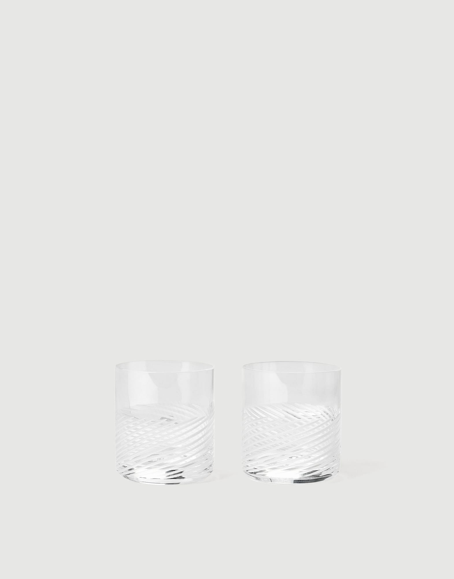 Amaro glasses in Murano glass Transparent Lifestyle - Brunello Cucinelli