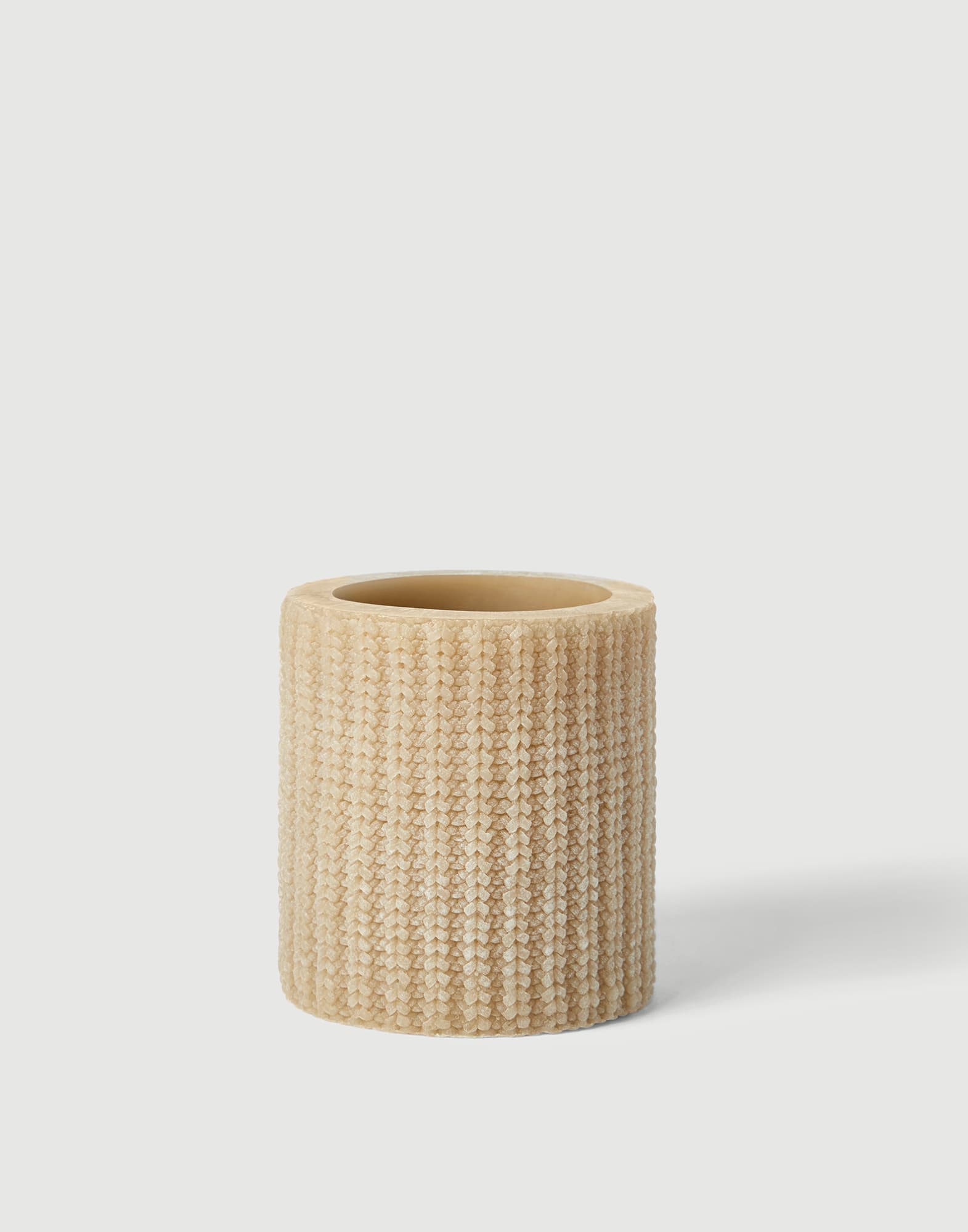 Large wax lantern in Sand | Lifestyle | Brunello Cucinelli