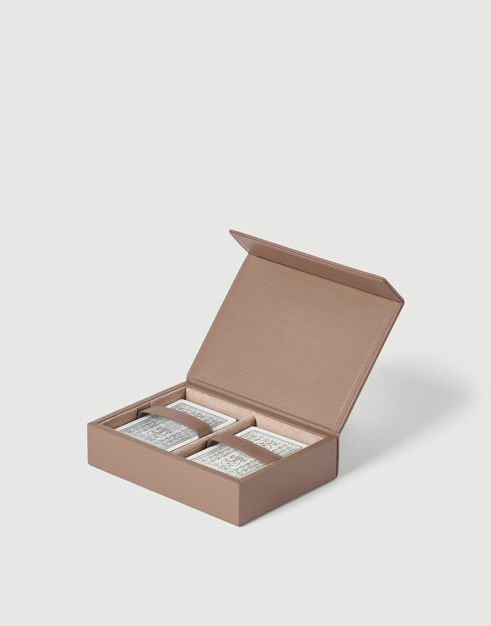 Playing cards with box Brown Lifestyle - Brunello Cucinelli
