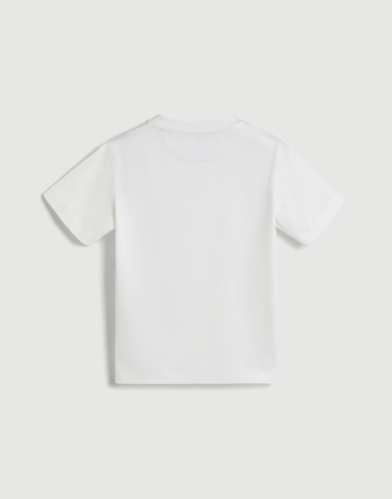 Cotton jersey T-shirt for Boys in Cobalt | Brunello Cucinelli
