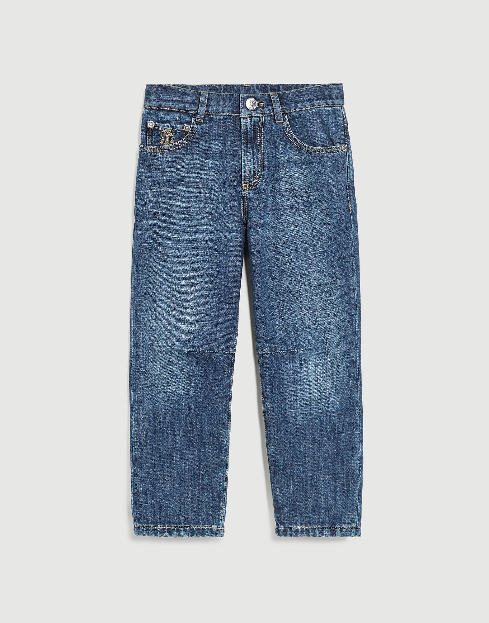 Denim Pants - Front view - View Full Screen
