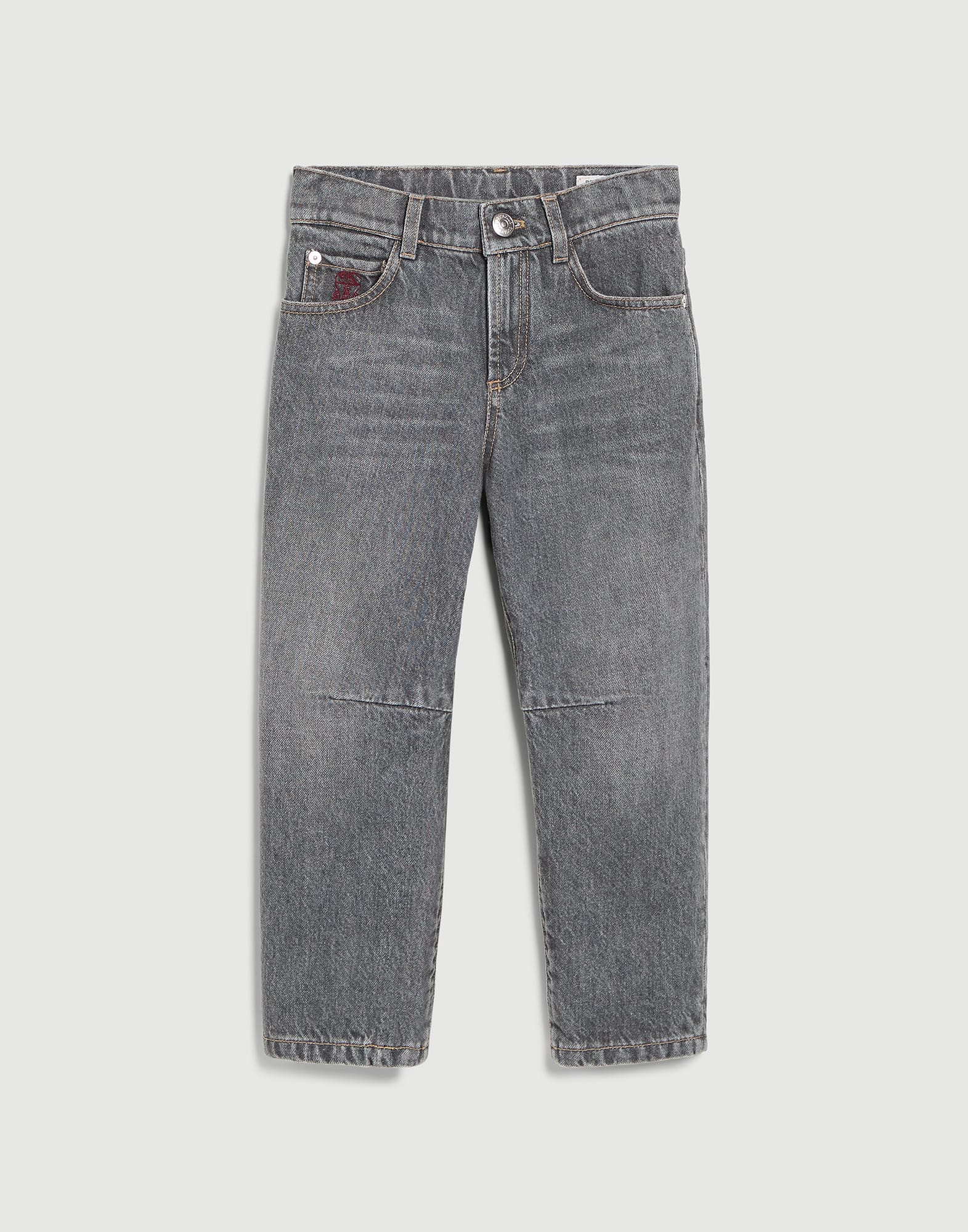 Denim Pants - Front view - View Full Screen