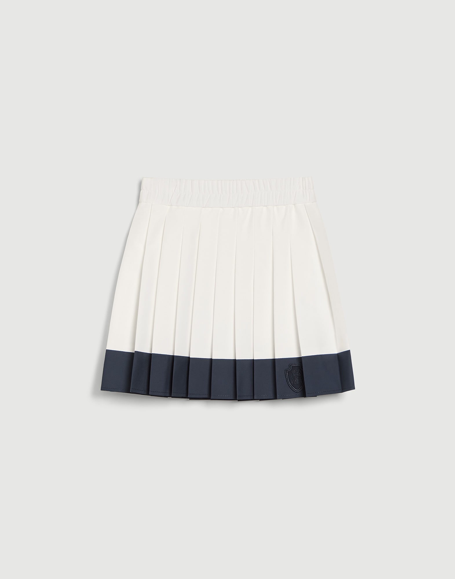 ショートパンツ付き スコート ホワイト ガールズ - Brunello Cucinelli