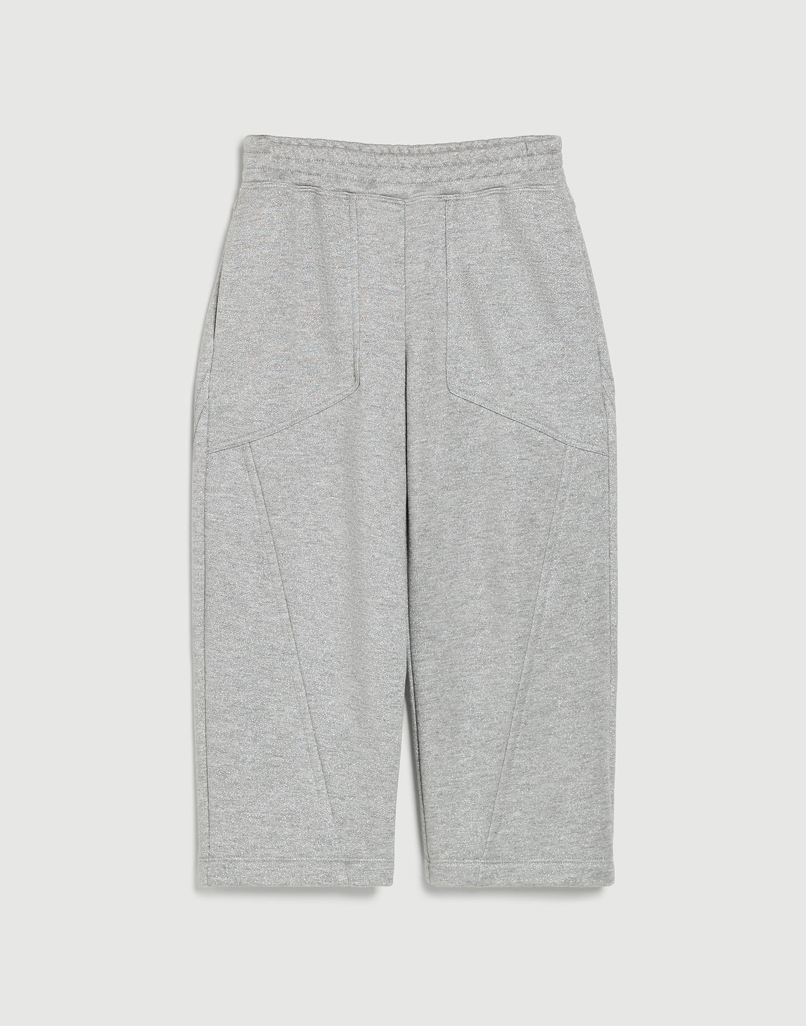 French terry track trousers Silver Girls - Brunello Cucinelli