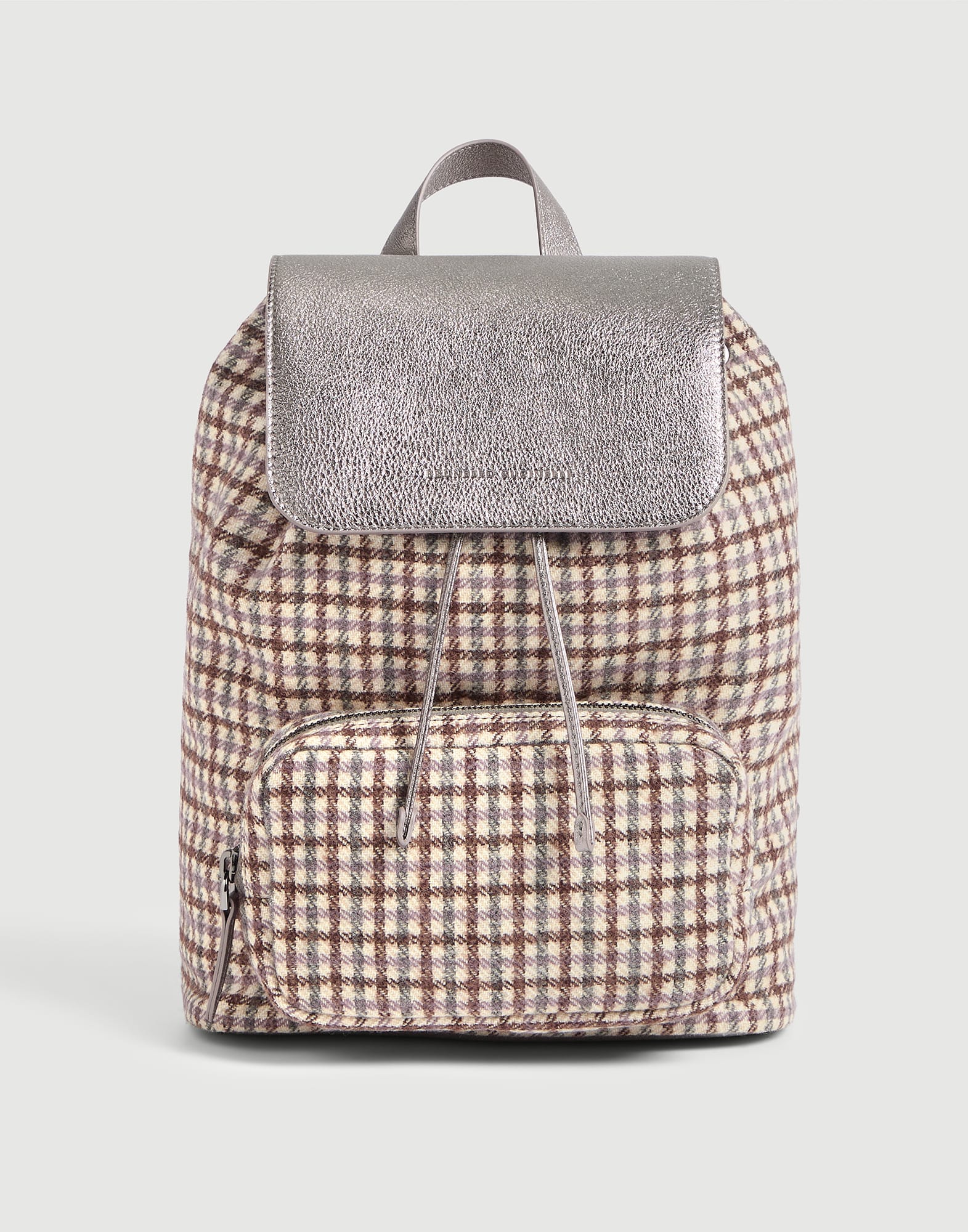 brunello cucinelli leather backpack Cucinelli, Grained calfskin travel backpack, Black, OS two small side pockets with magnetic closures and a front zipper pocket allow you to always have your essentials within reach Brunello Cucinelli Leather Backpack -