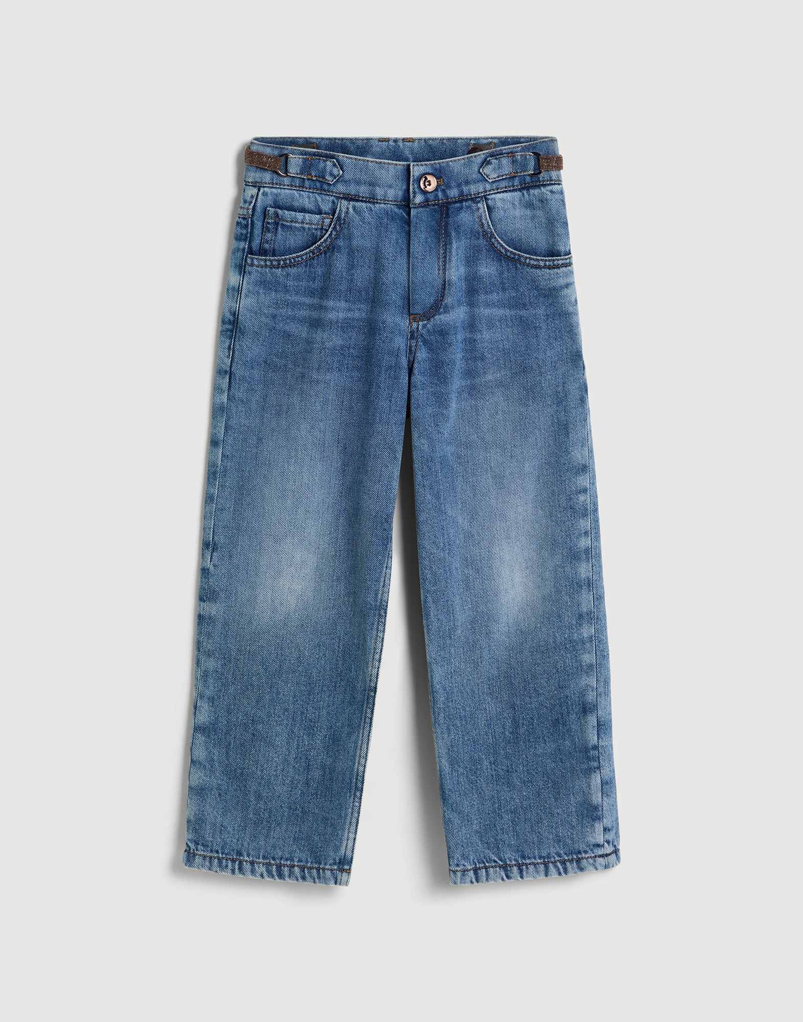 Denim Pants - Front view - View Full Screen