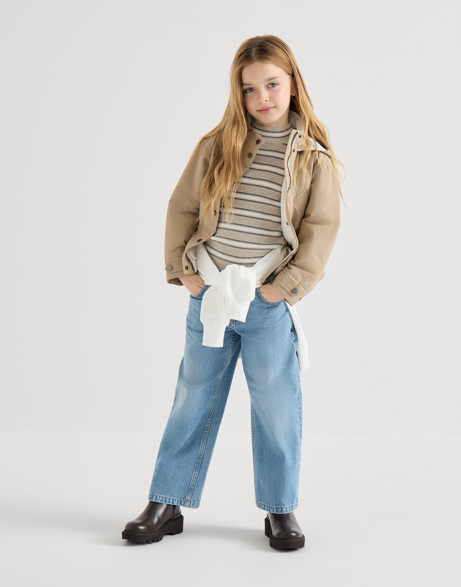 Kids' outfit 262FOUTFITEXTRAPC5 | Brunello Cucinelli