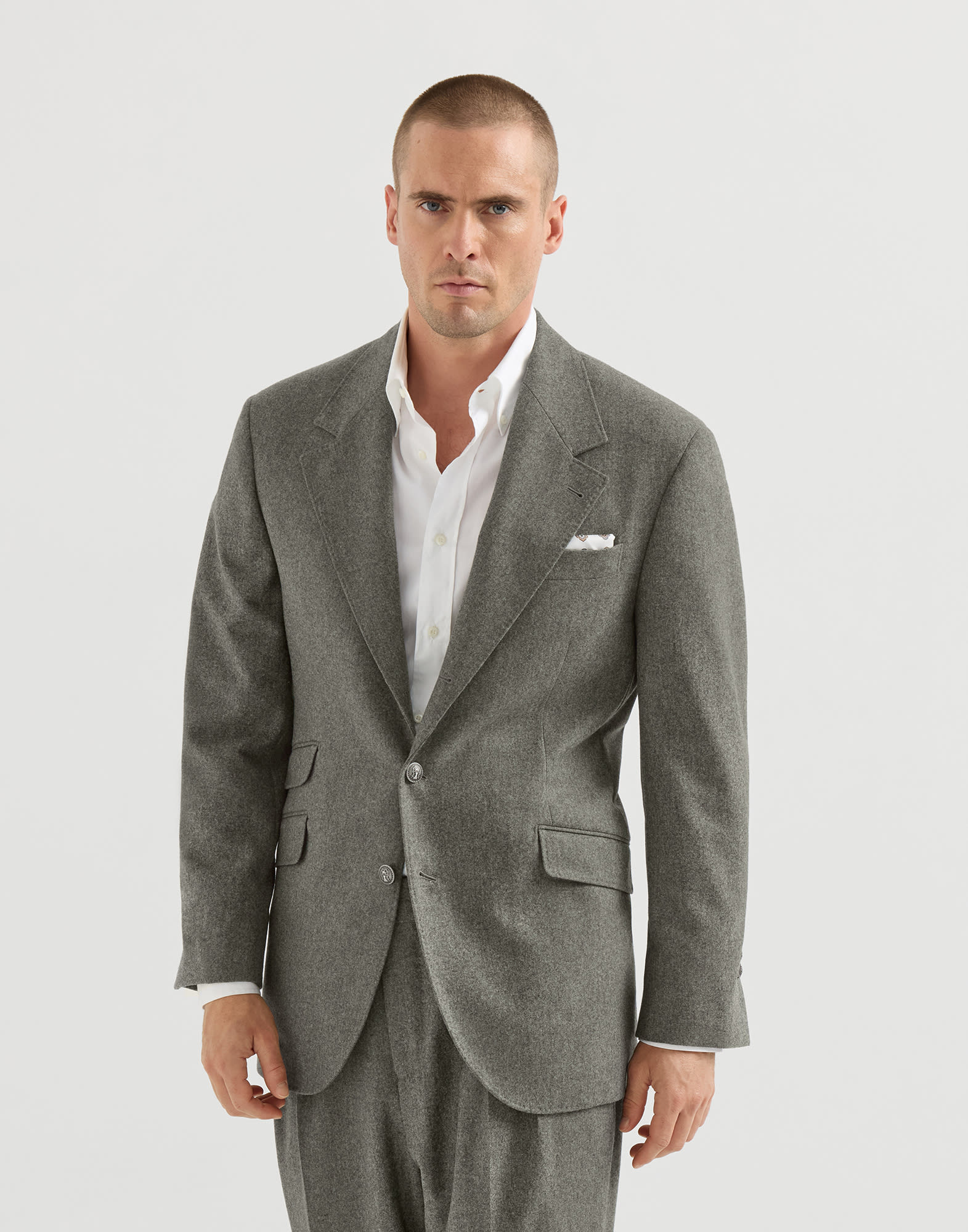 Single Breasted Blazer - Front view - View Full Screen