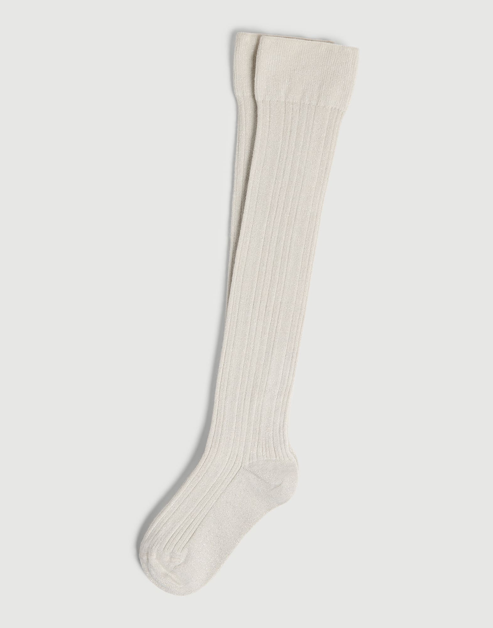Chaussettes en maille brillante Beurre Fille - Brunello Cucinelli