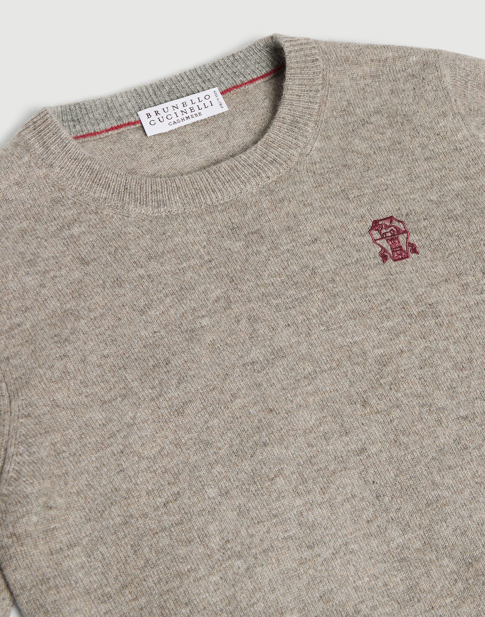 ボーイズ 向け サンド カシミヤセーター | Brunello Cucinelli