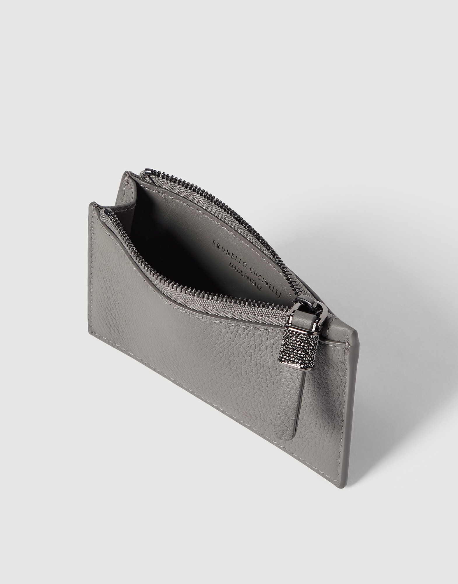 Card case for Woman in Ivory | Brunello Cucinelli