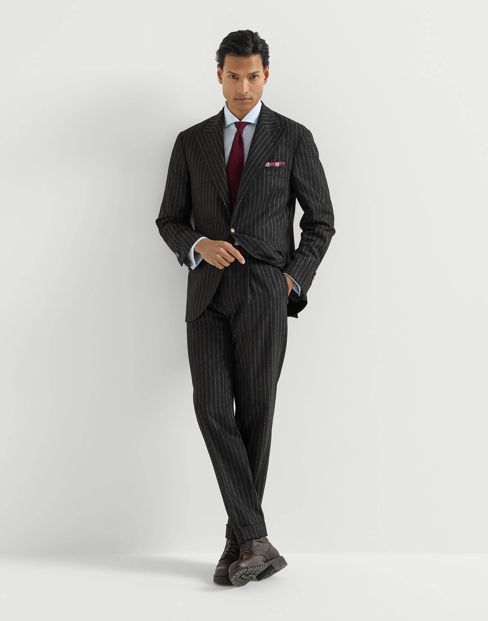 BRUNELLO CUCINELLI フランネルスーツ 46 for Man in | Brunello Cucinelli