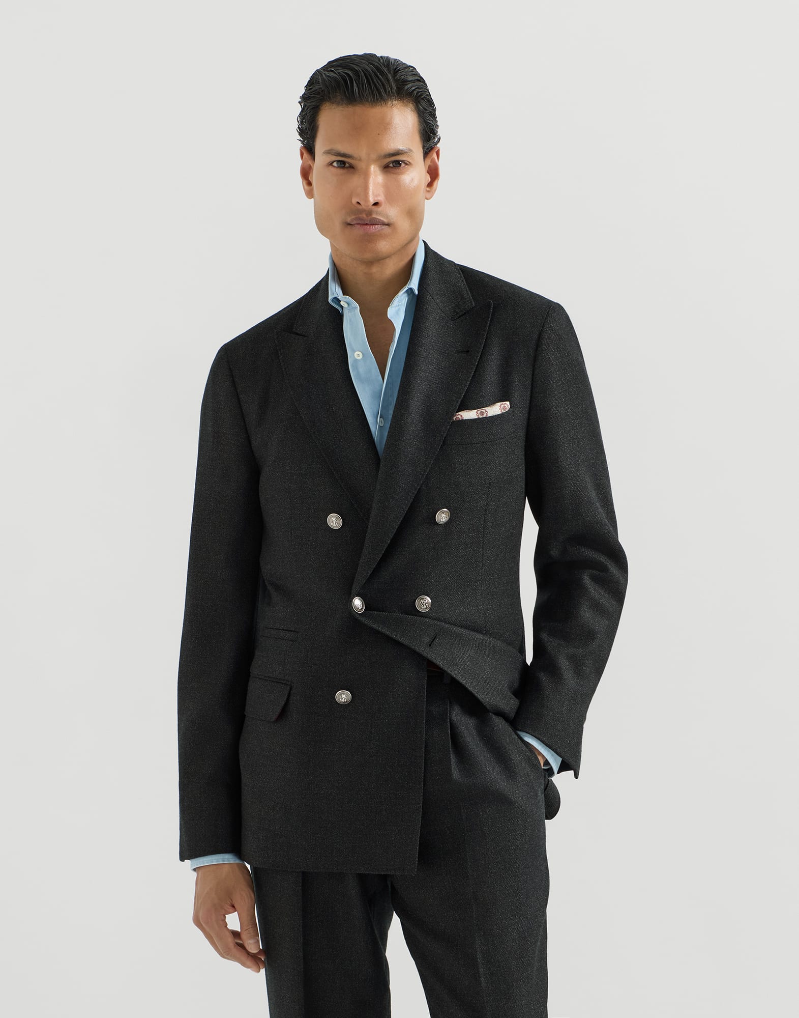 Single Breasted Blazer - Front view - View Full Screen