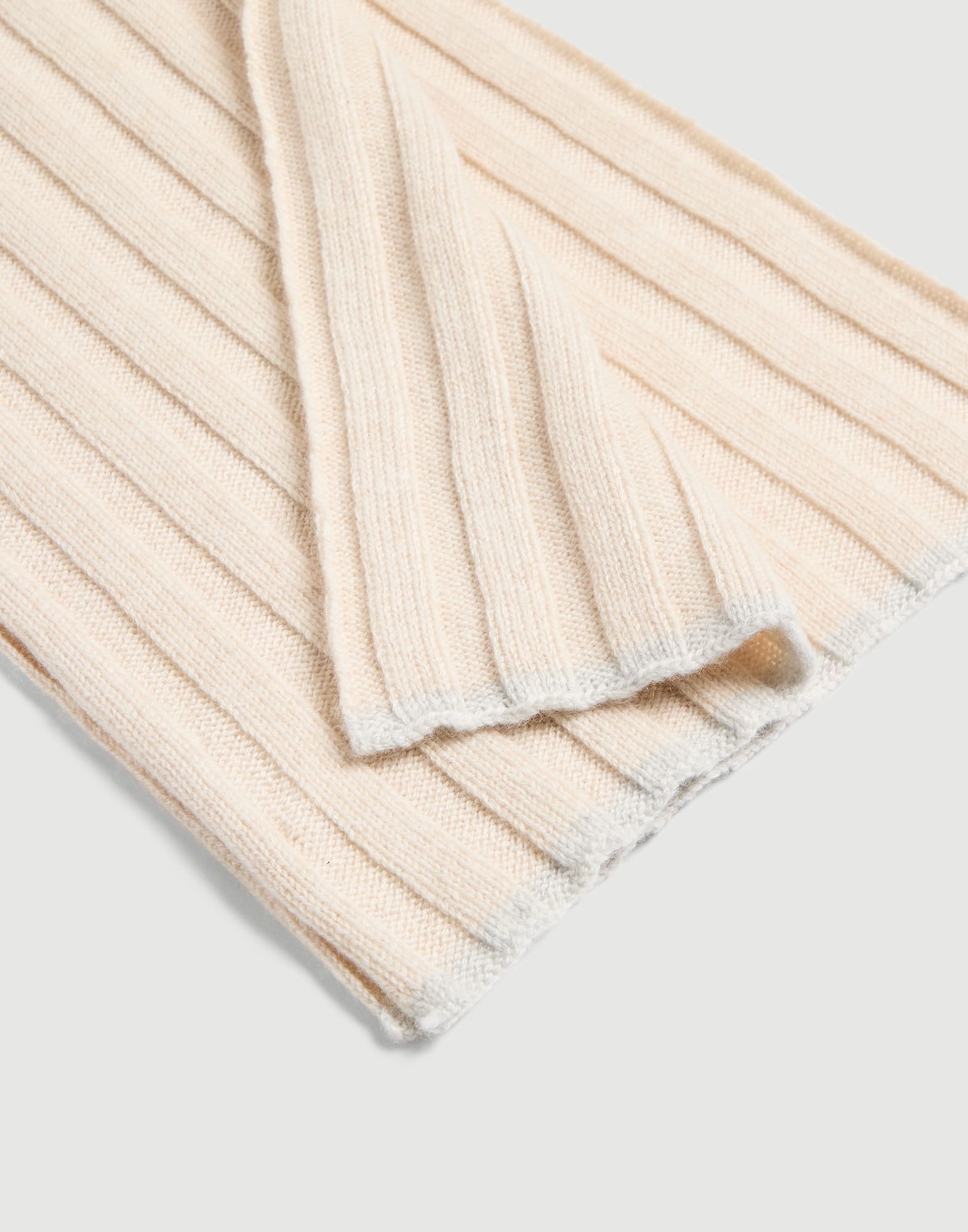 ボーイズ 向け ブルー カシミヤ ニットストール | Brunello Cucinelli