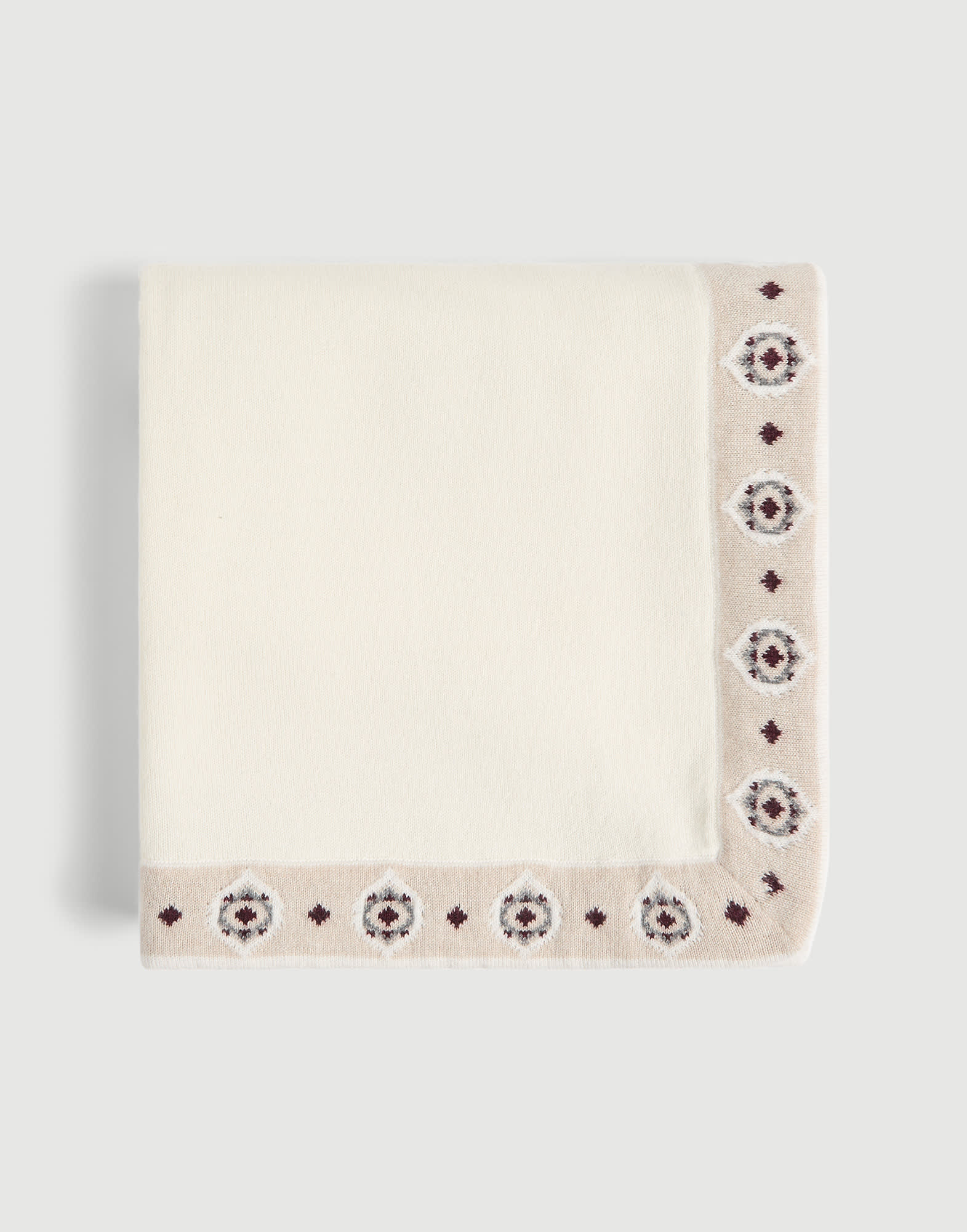 Cashmere Baby Bernie blanket Panama Baby - Brunello Cucinelli