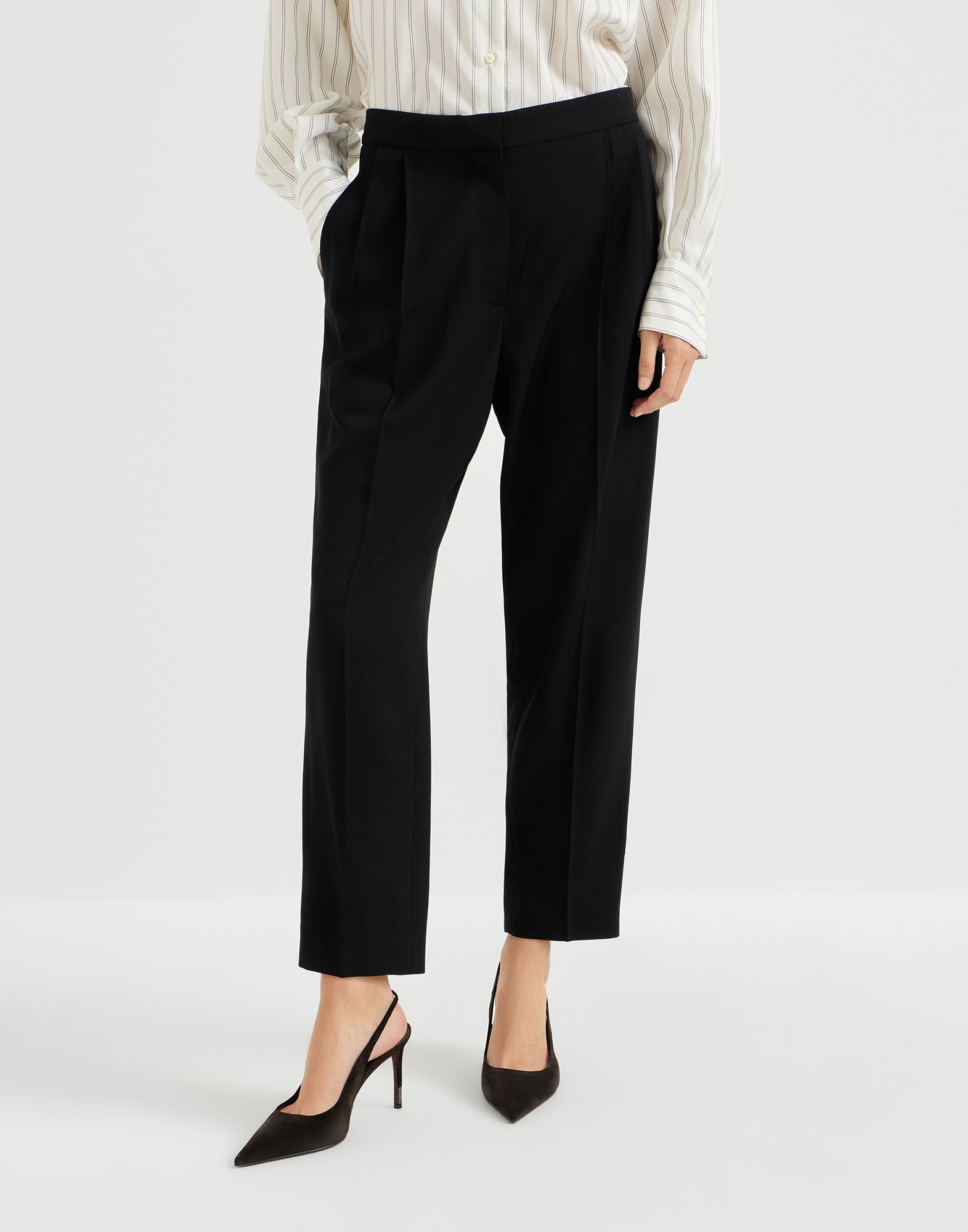 Regular trousers - Front view - View Full Screen