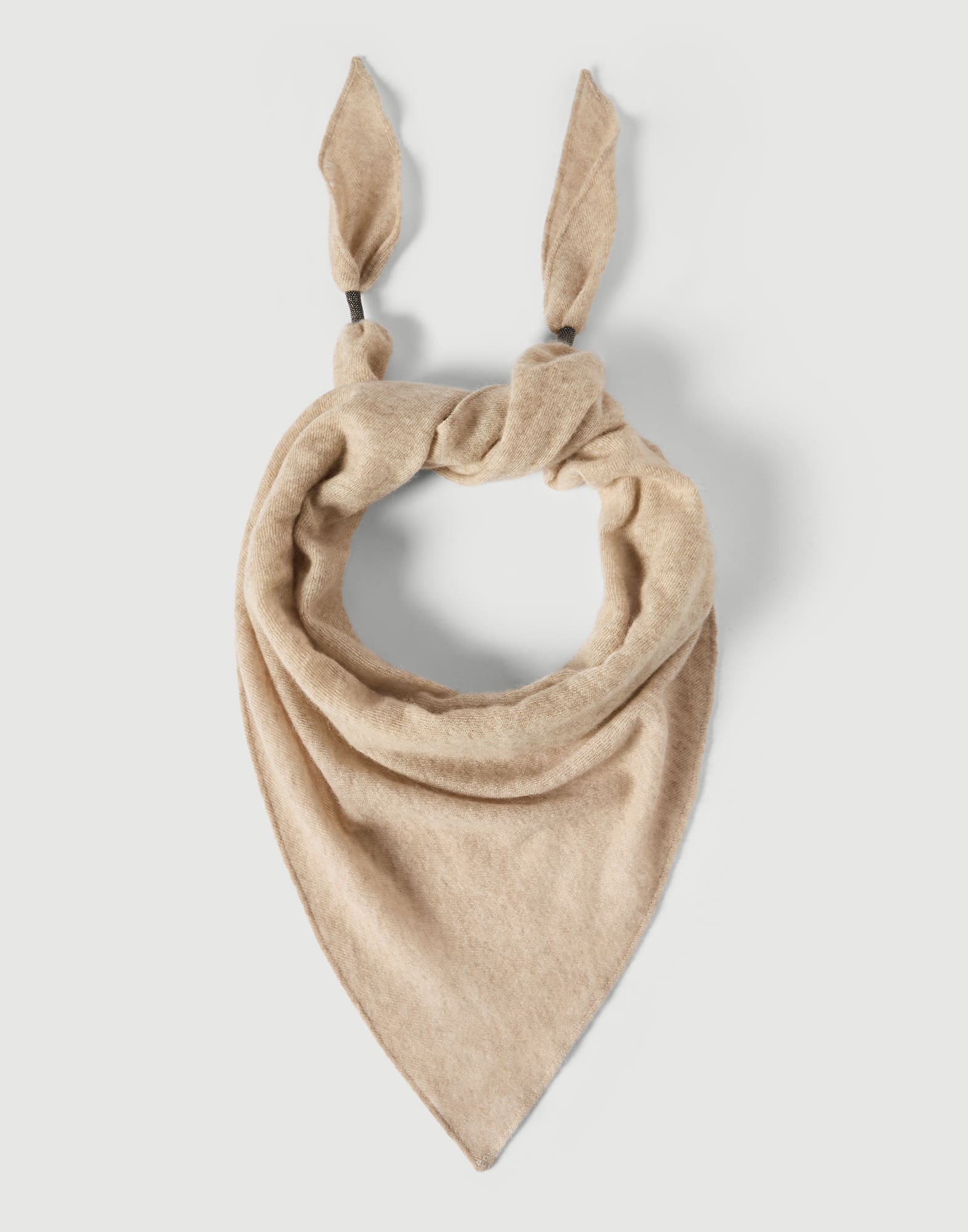 レディース 向け ベージュ カシミヤストール | Brunello Cucinelli