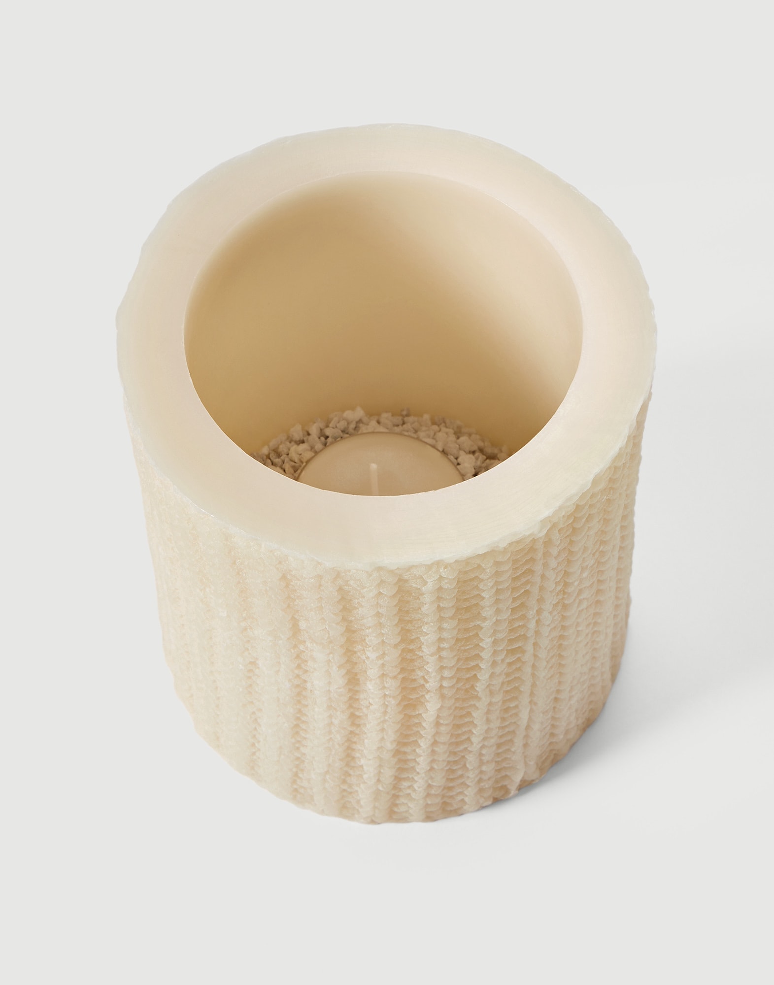 Large wax lantern in Grey | Lifestyle | Brunello Cucinelli