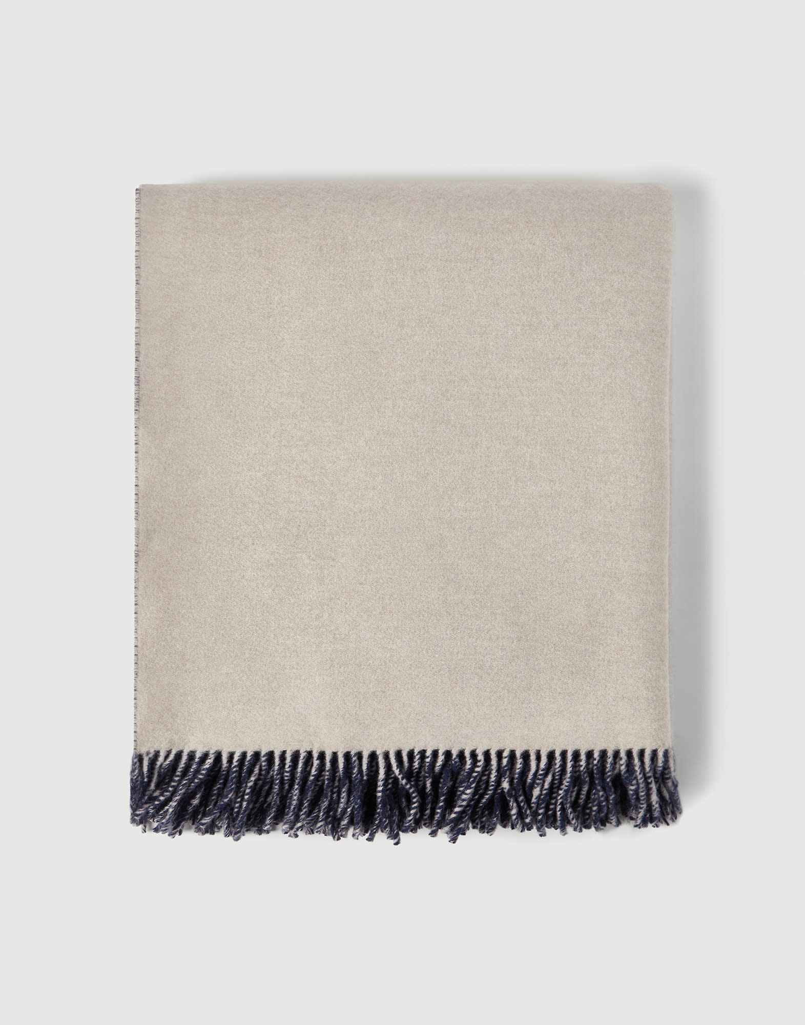 Cashmere Throw - Front view - View Full Screen