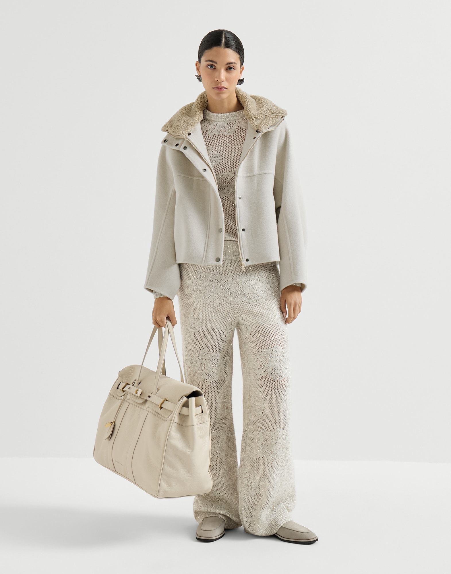 Entdecken Sie Look 262WOUTFITPRIMA05 - Brunello Cucinelli