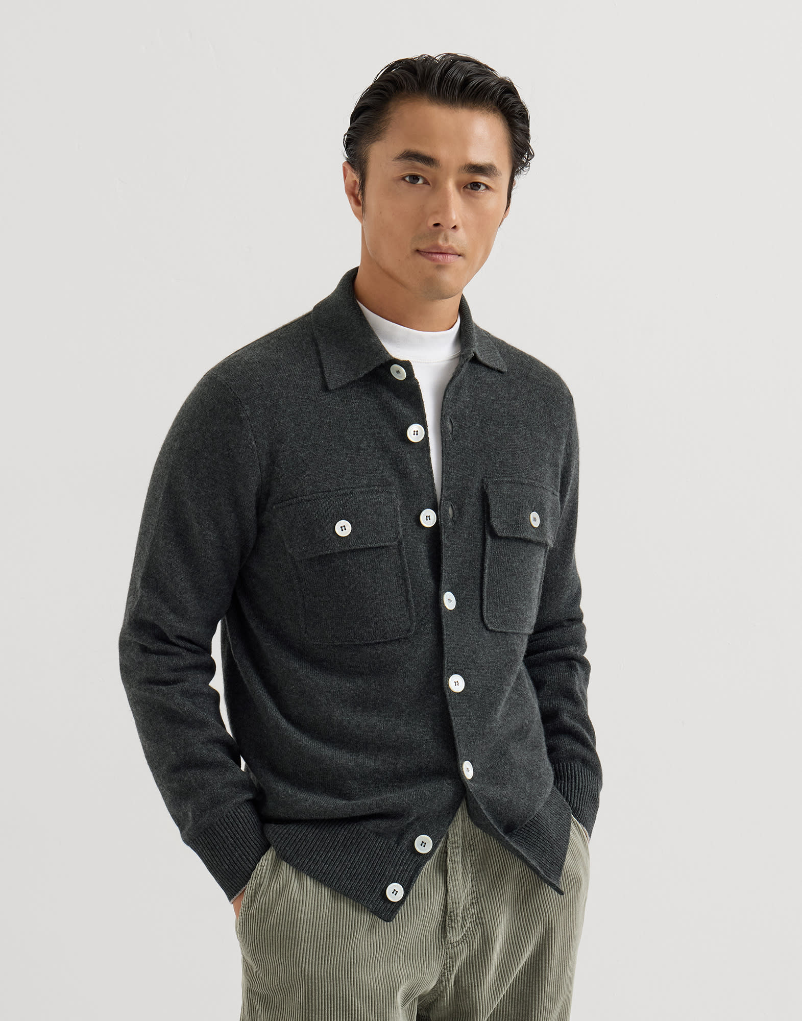 Polo-Style Sweaters - Front view - View Full Screen