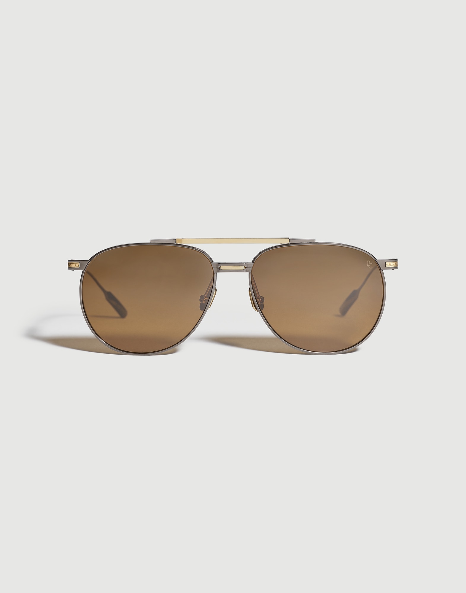 Occhiale da sole Goldcraft 1978 con oro Grigio Occhiali - Brunello Cucinelli