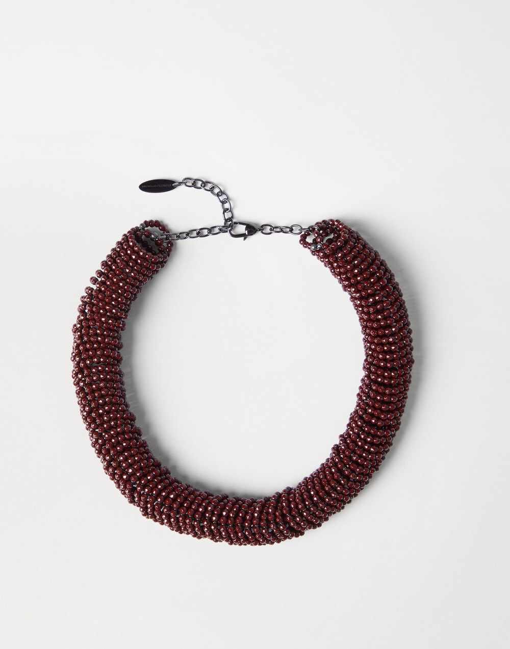 Choker-Halskette aus Silber Rot Damen - Brunello Cucinelli
