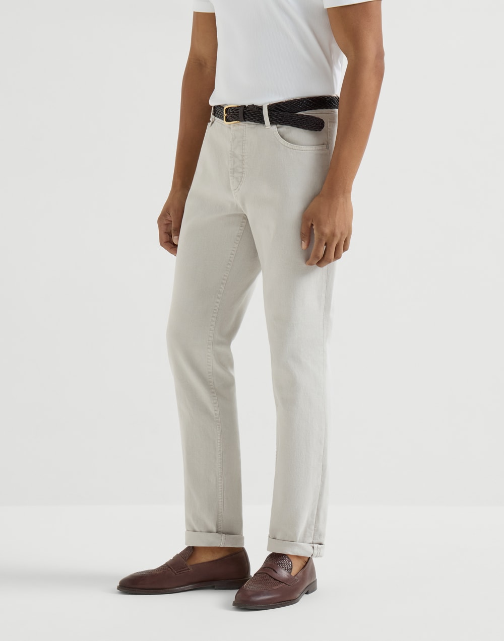 Hose aus leichtem Denim Yuta Herren - Brunello Cucinelli