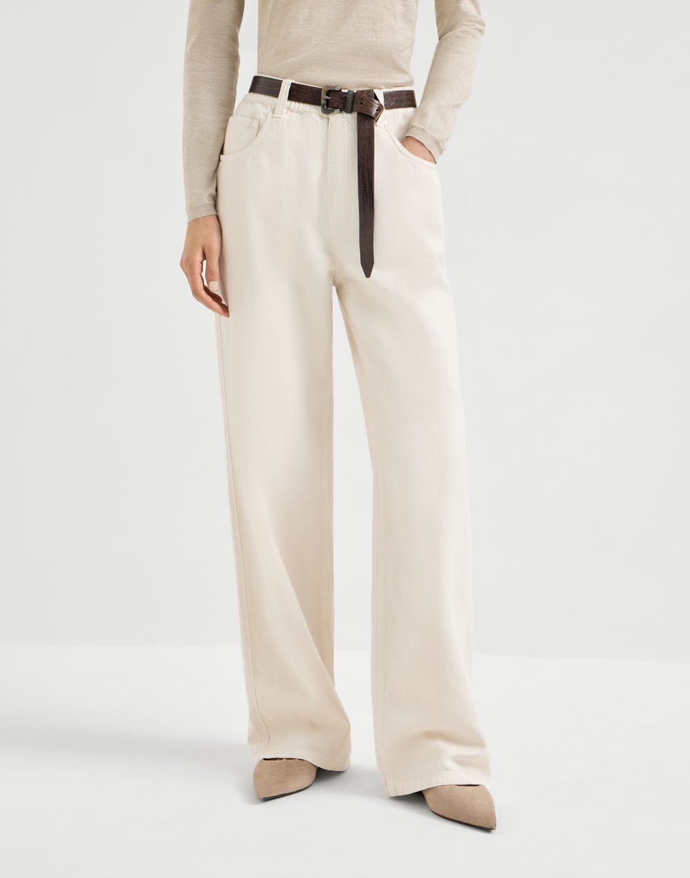 Contemporary trousers Panama Woman - Brunello Cucinelli